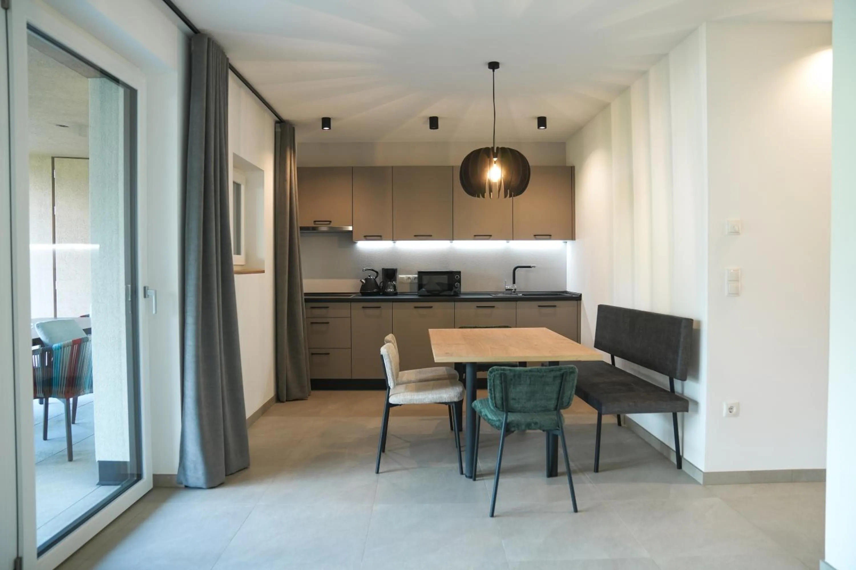 Dining area in Residence Montani