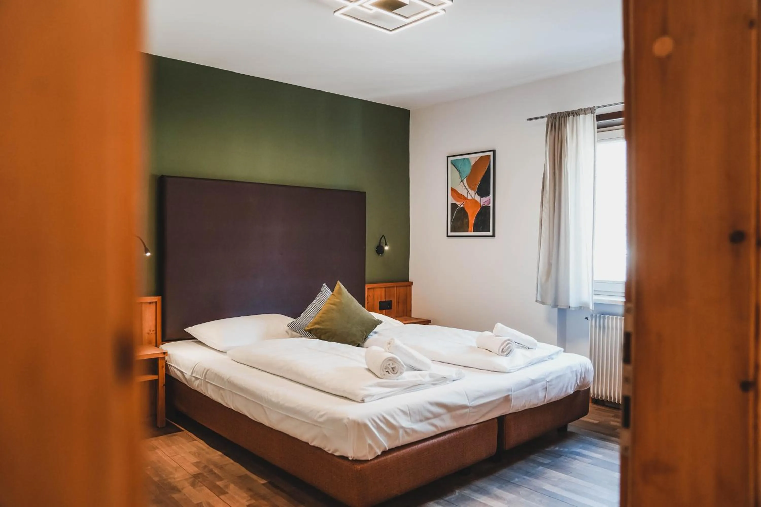 Bedroom, Bed in Residence Montani