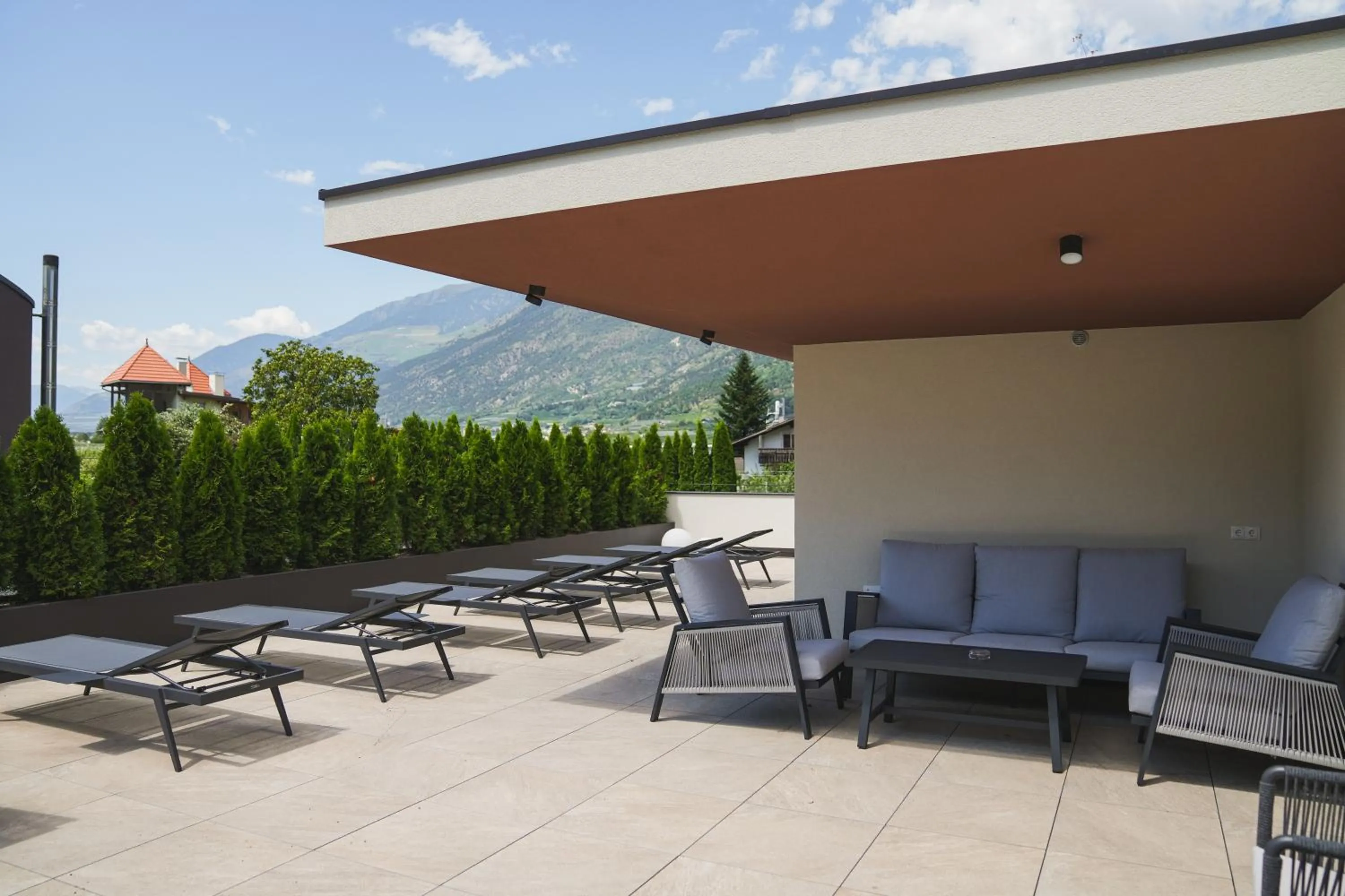 Balcony/Terrace in Residence Montani