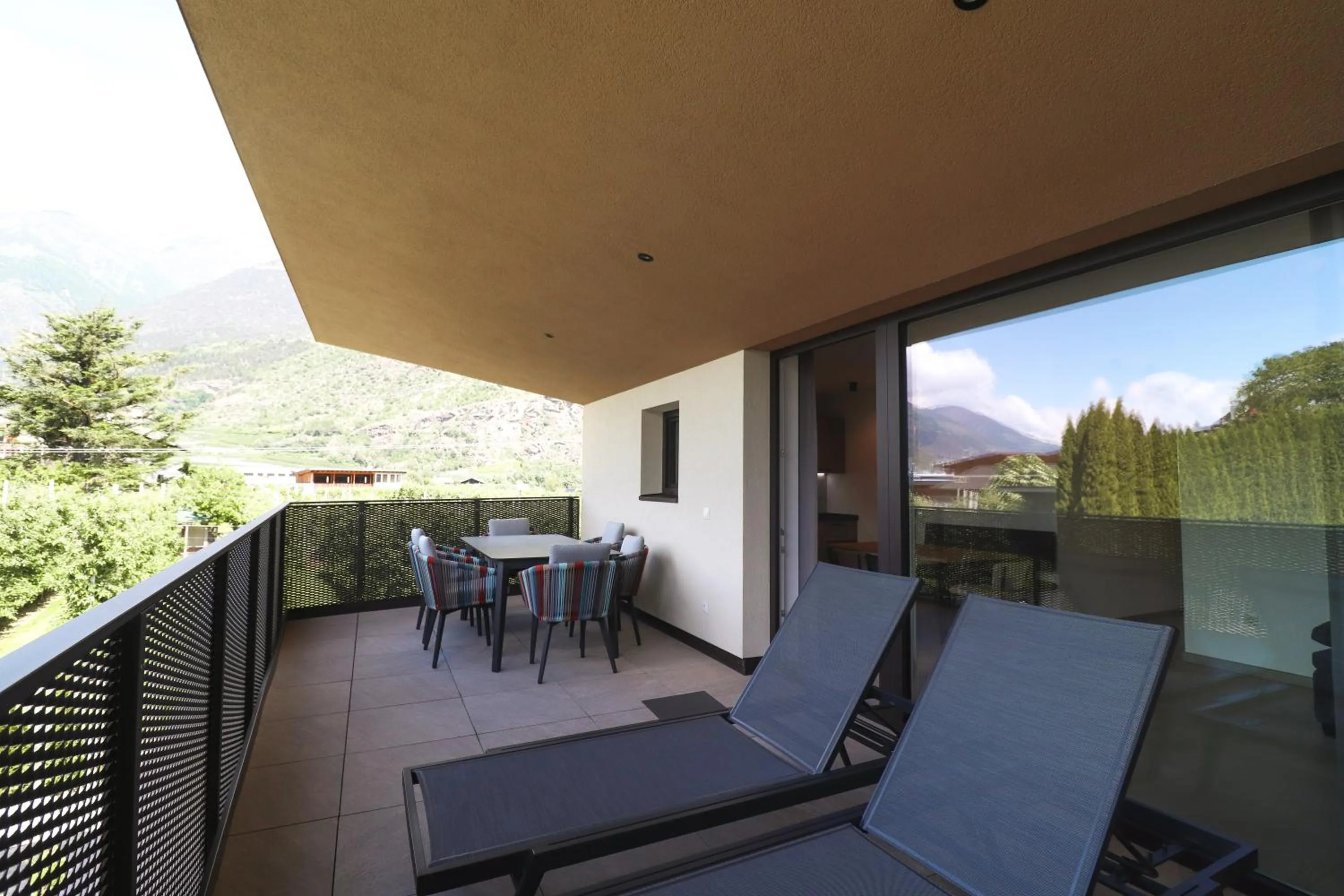 Balcony/Terrace in Residence Montani