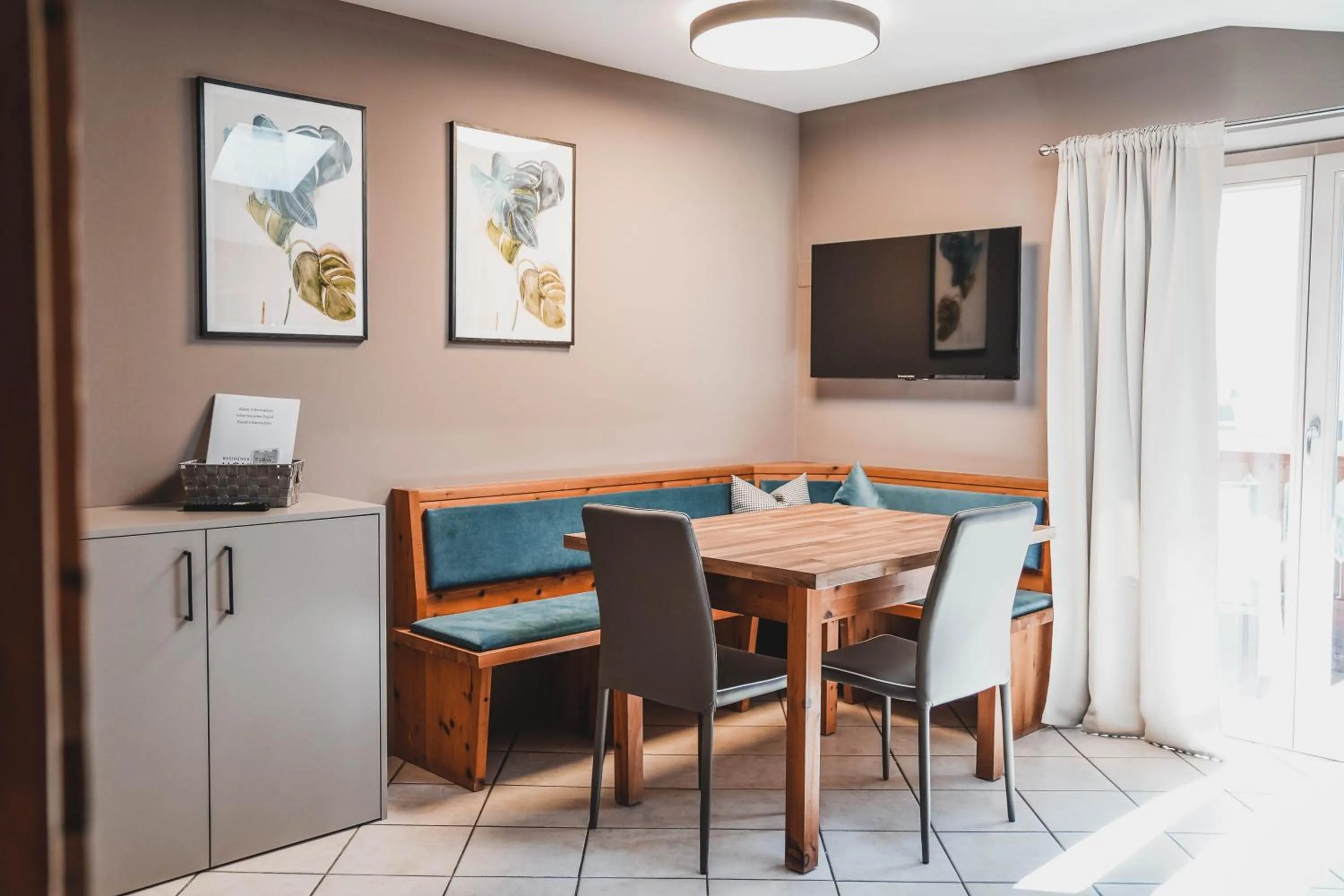 Dining area in Residence Montani