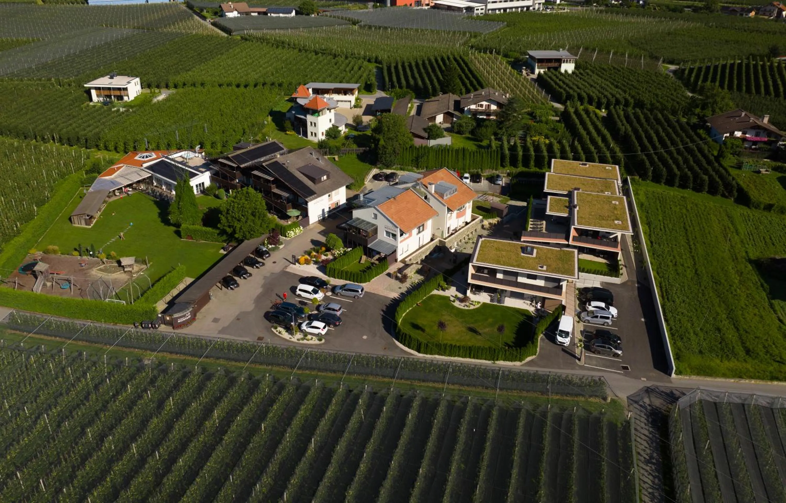 Bird's eye view in Residence Montani