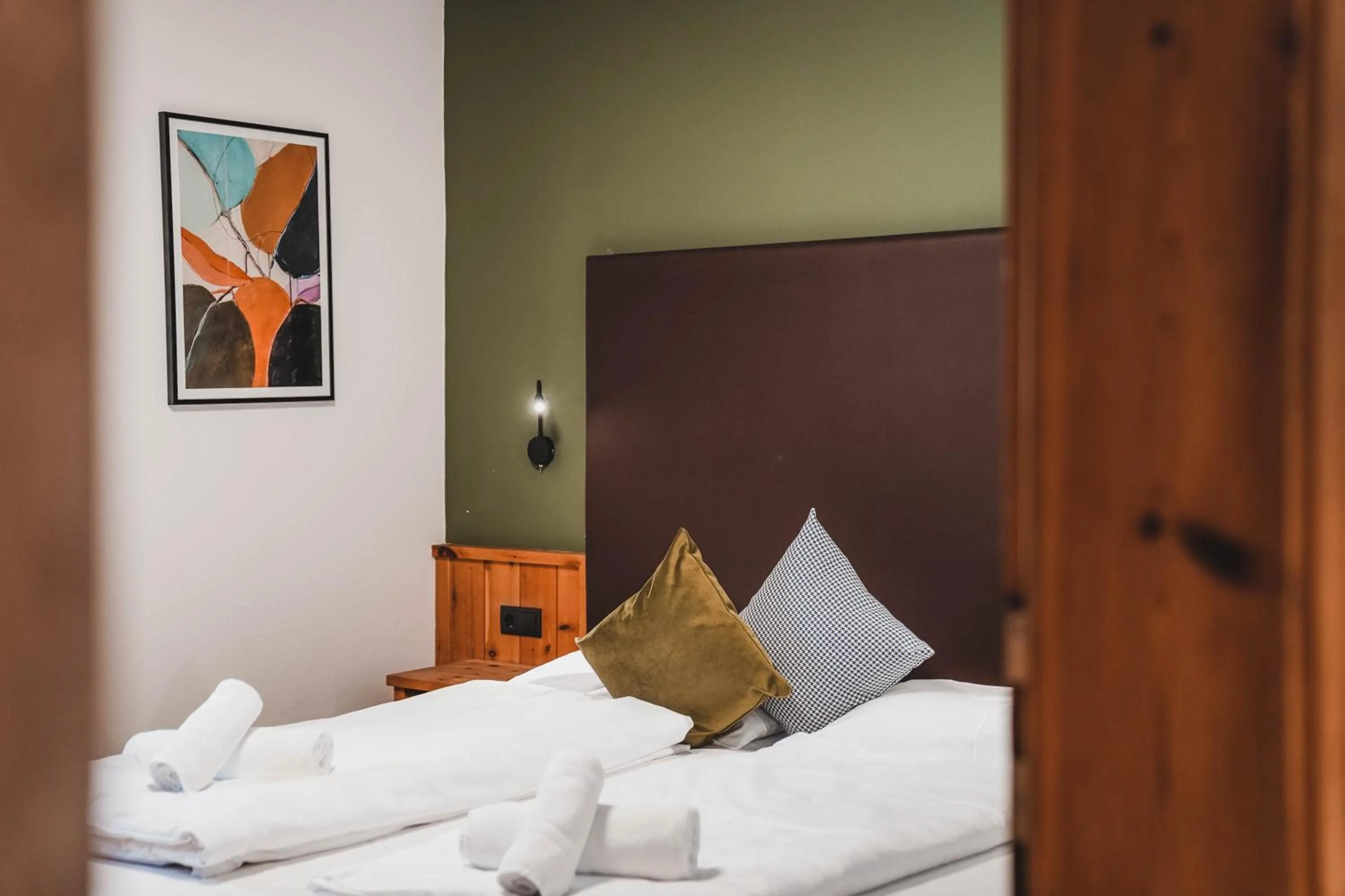 Bedroom, Bed in Residence Montani