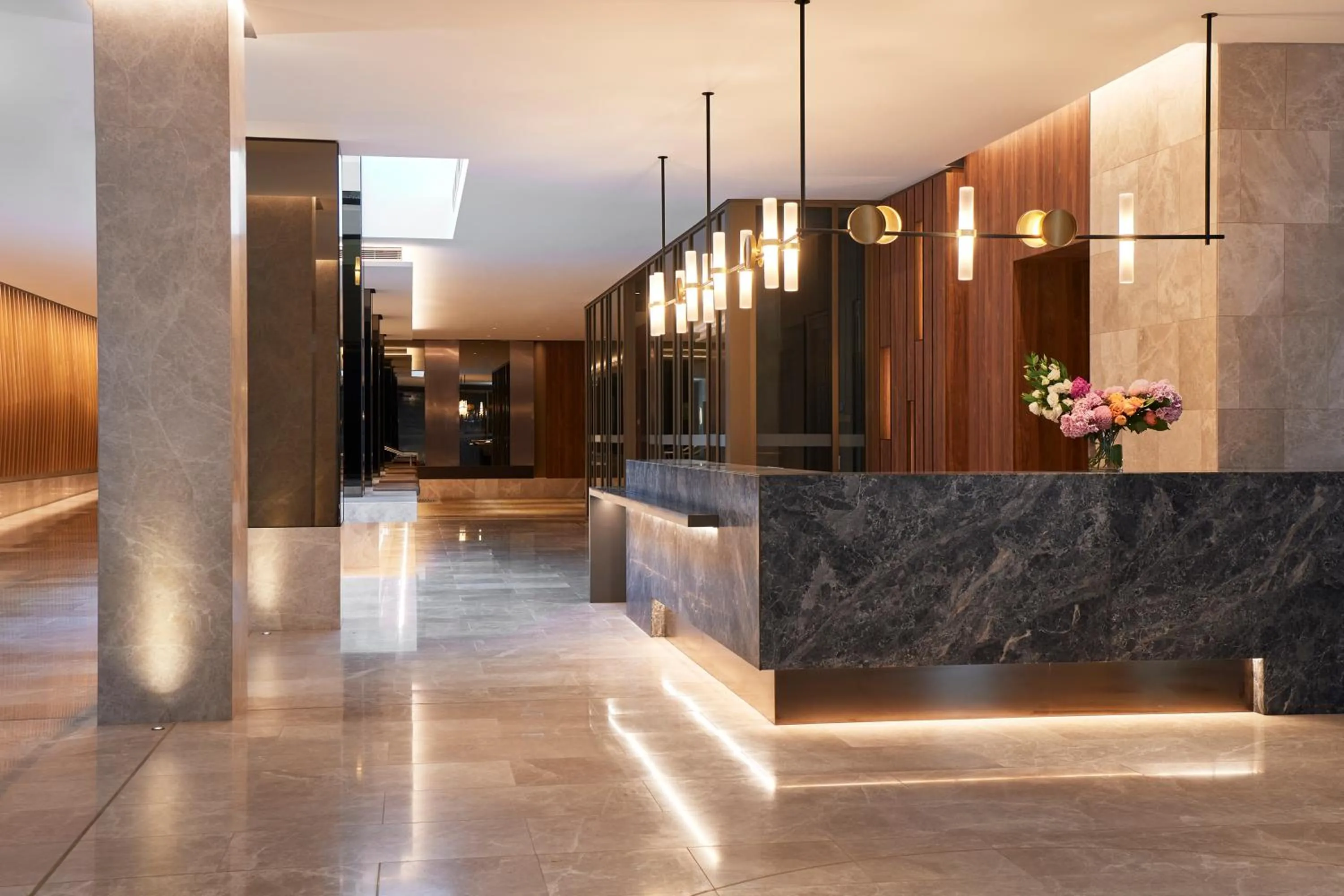 Lobby or reception in Parmelia Hilton Perth