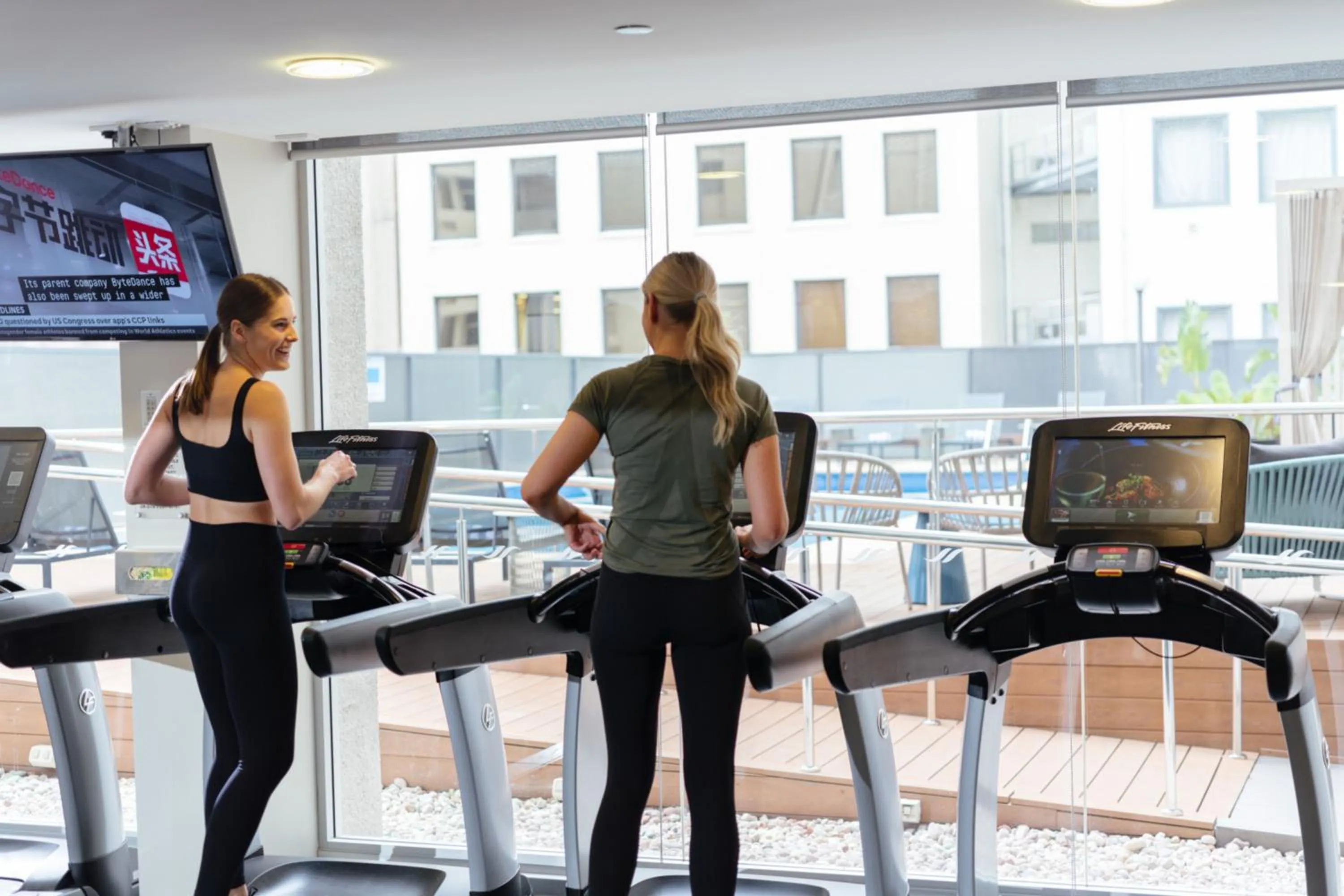 Fitness centre/facilities in Parmelia Hilton Perth