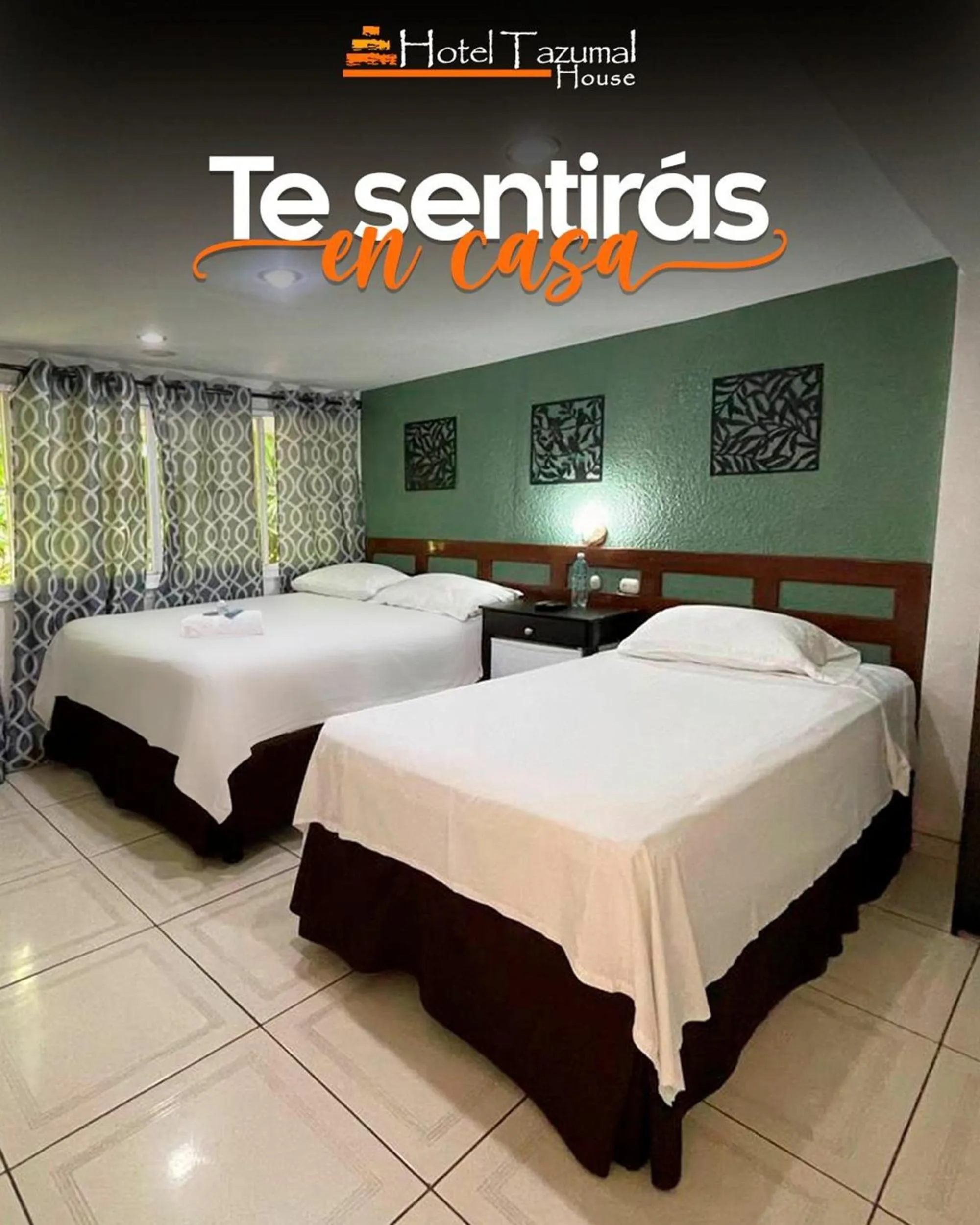 Street view, Bed in Hotel Tazumal House