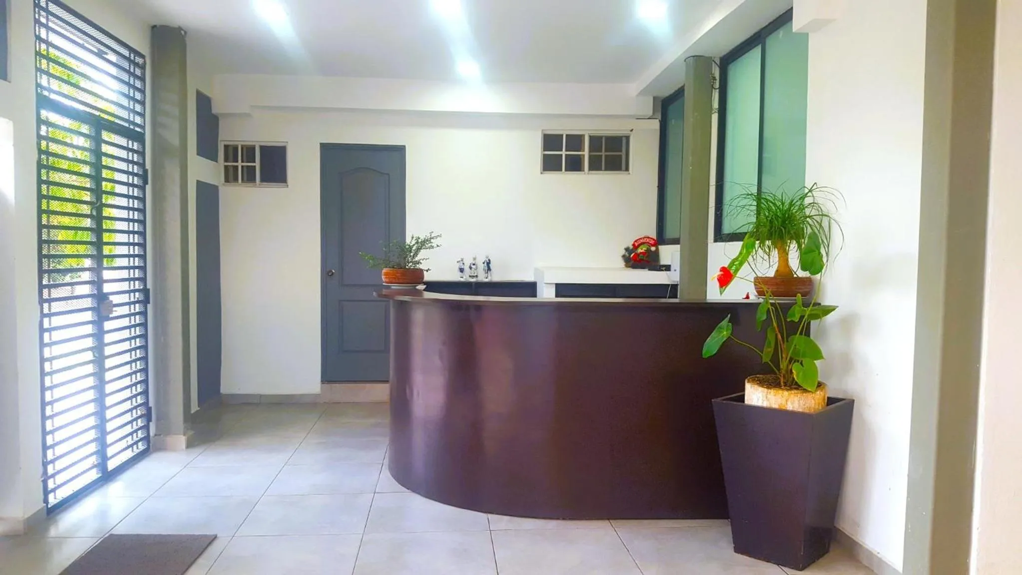 Lobby or reception in Hotel Tazumal House