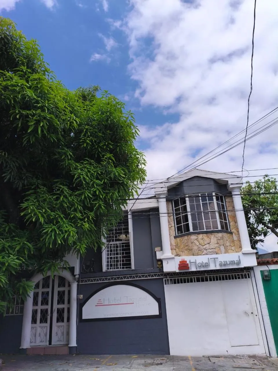 Property building in Hotel Tazumal House