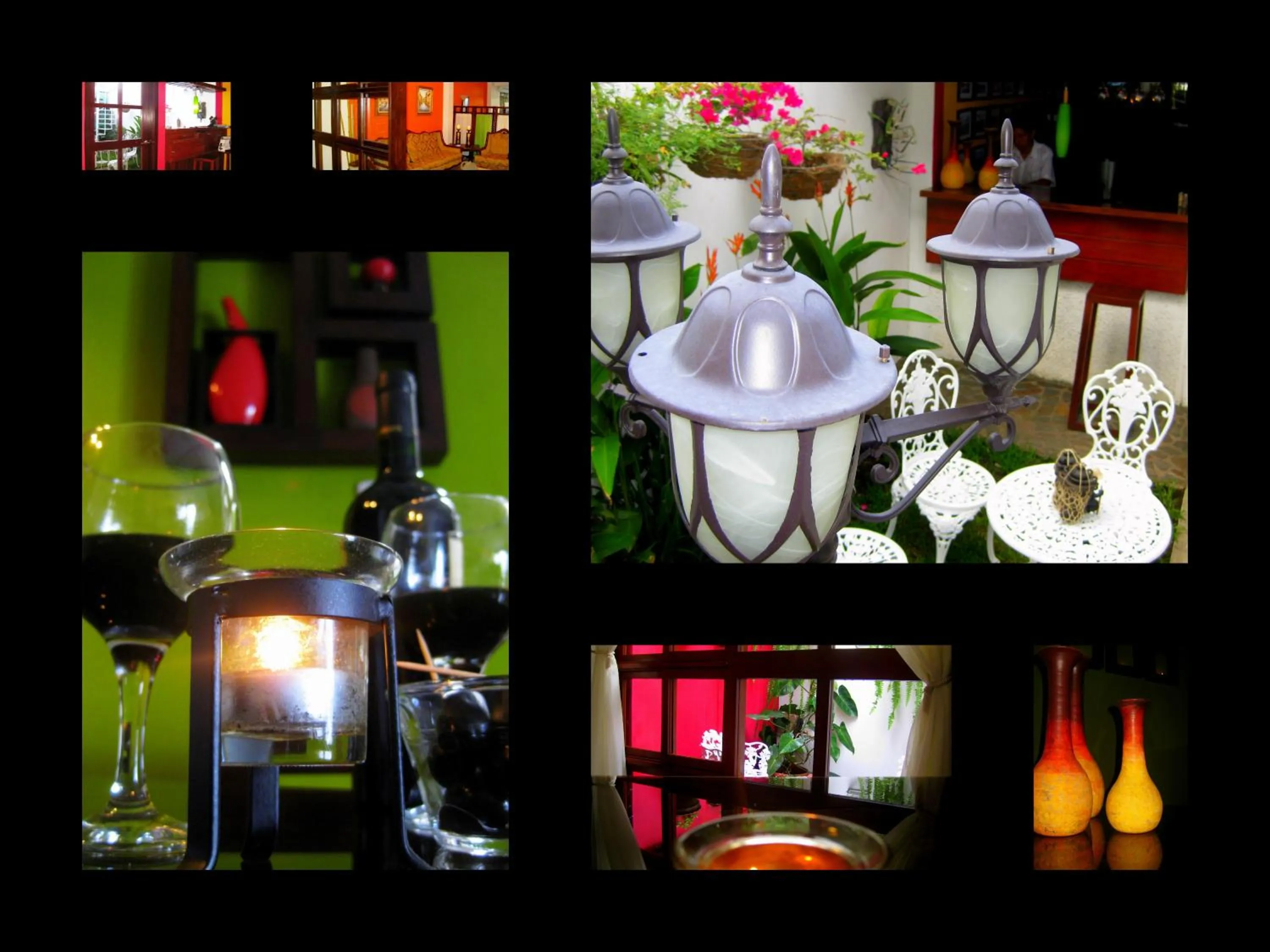 Communal lounge/ TV room in Hotel Tazumal House