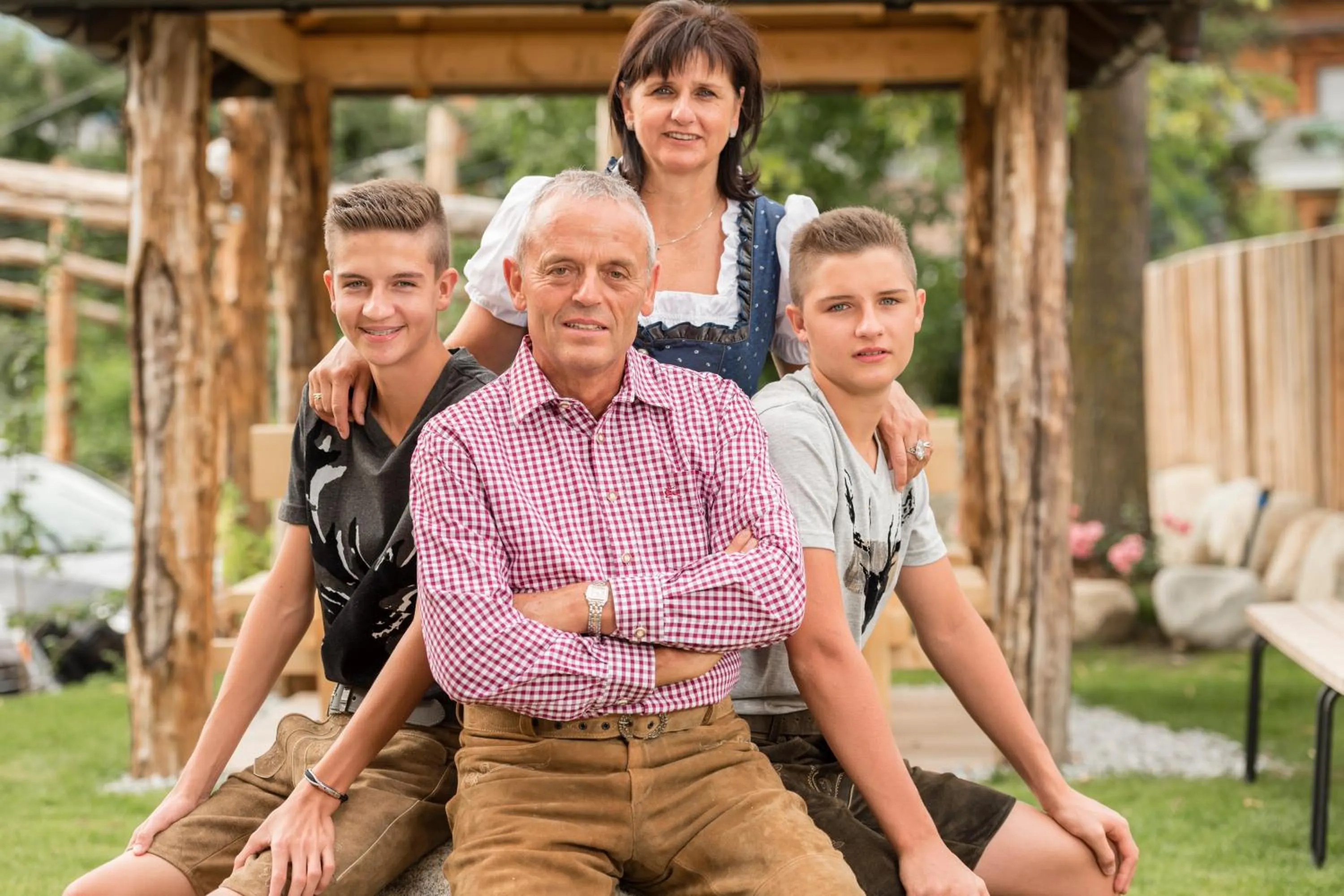 Family in Hotel Jonathan