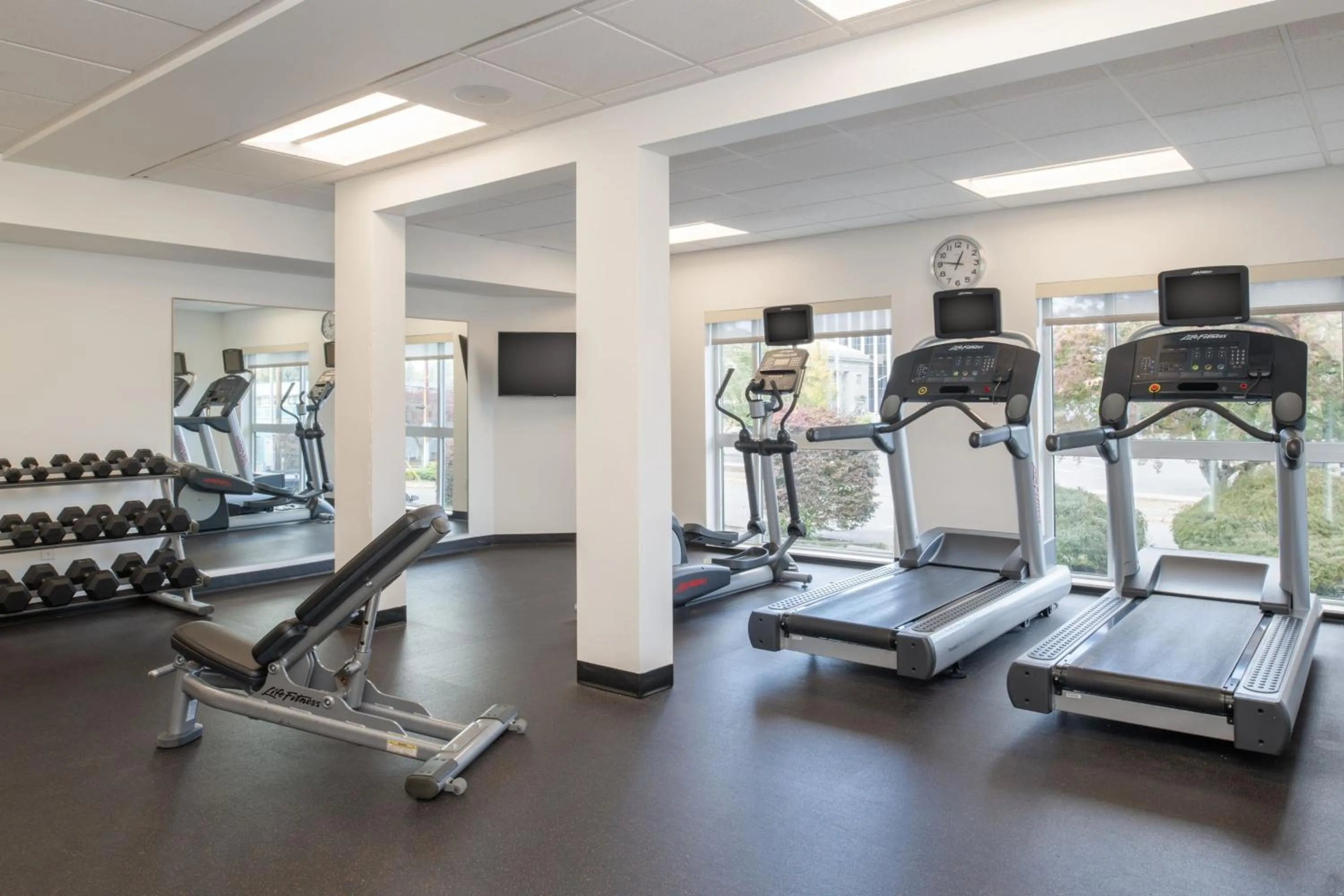 Fitness centre/facilities in TownePlace Suites by Marriott Olympia