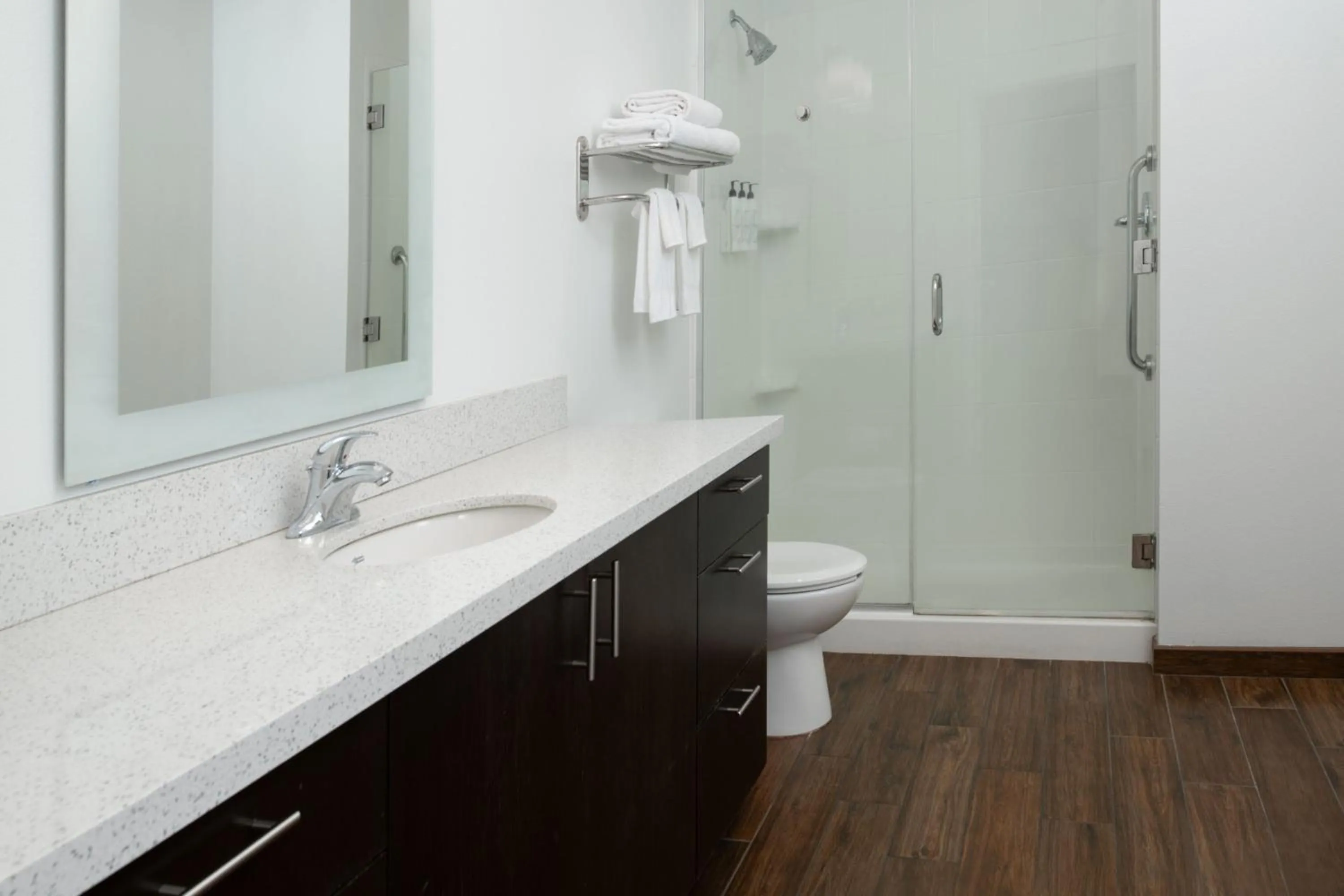 Bathroom in TownePlace Suites by Marriott Olympia