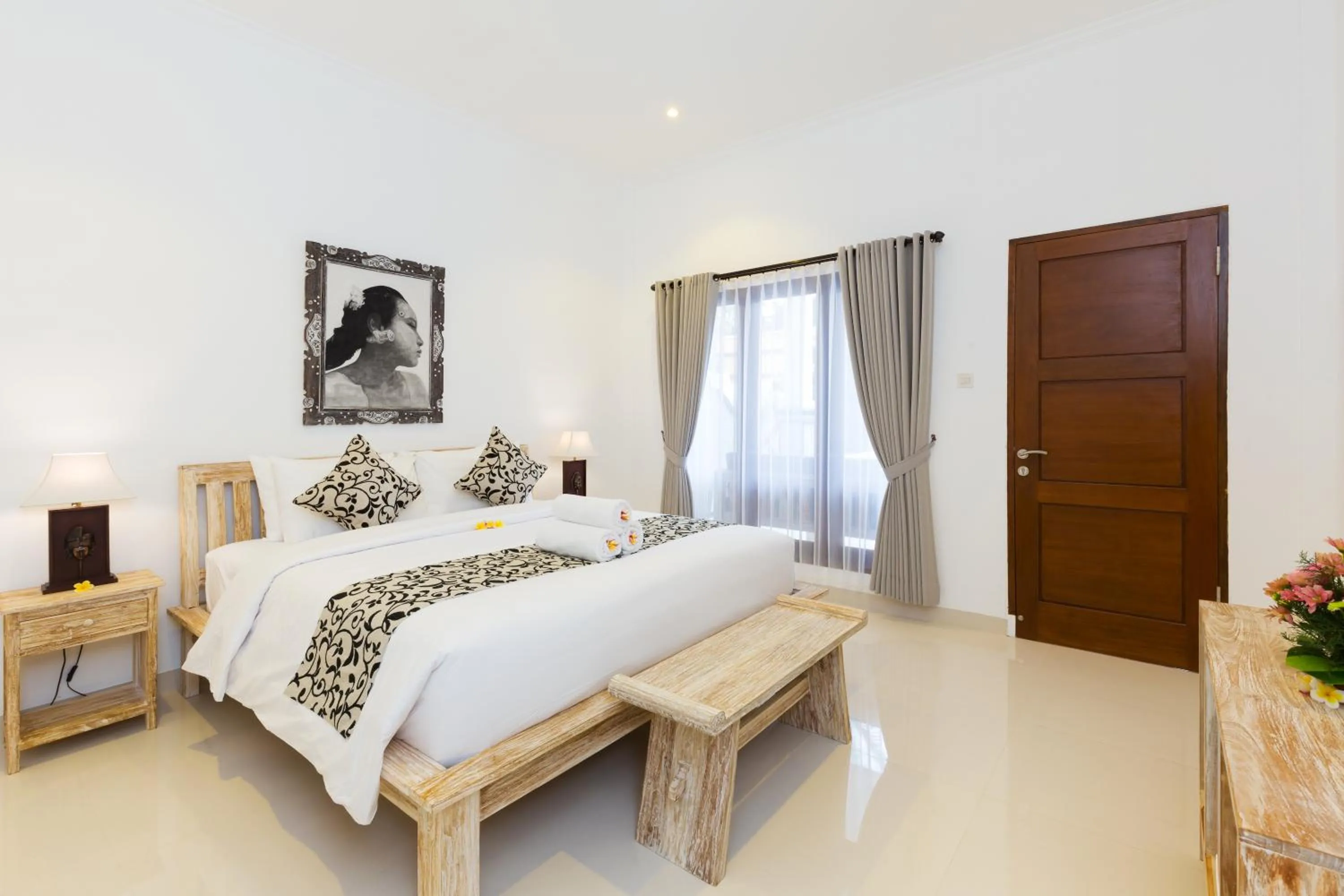 Bedroom, Bed in Amerta Seminyak