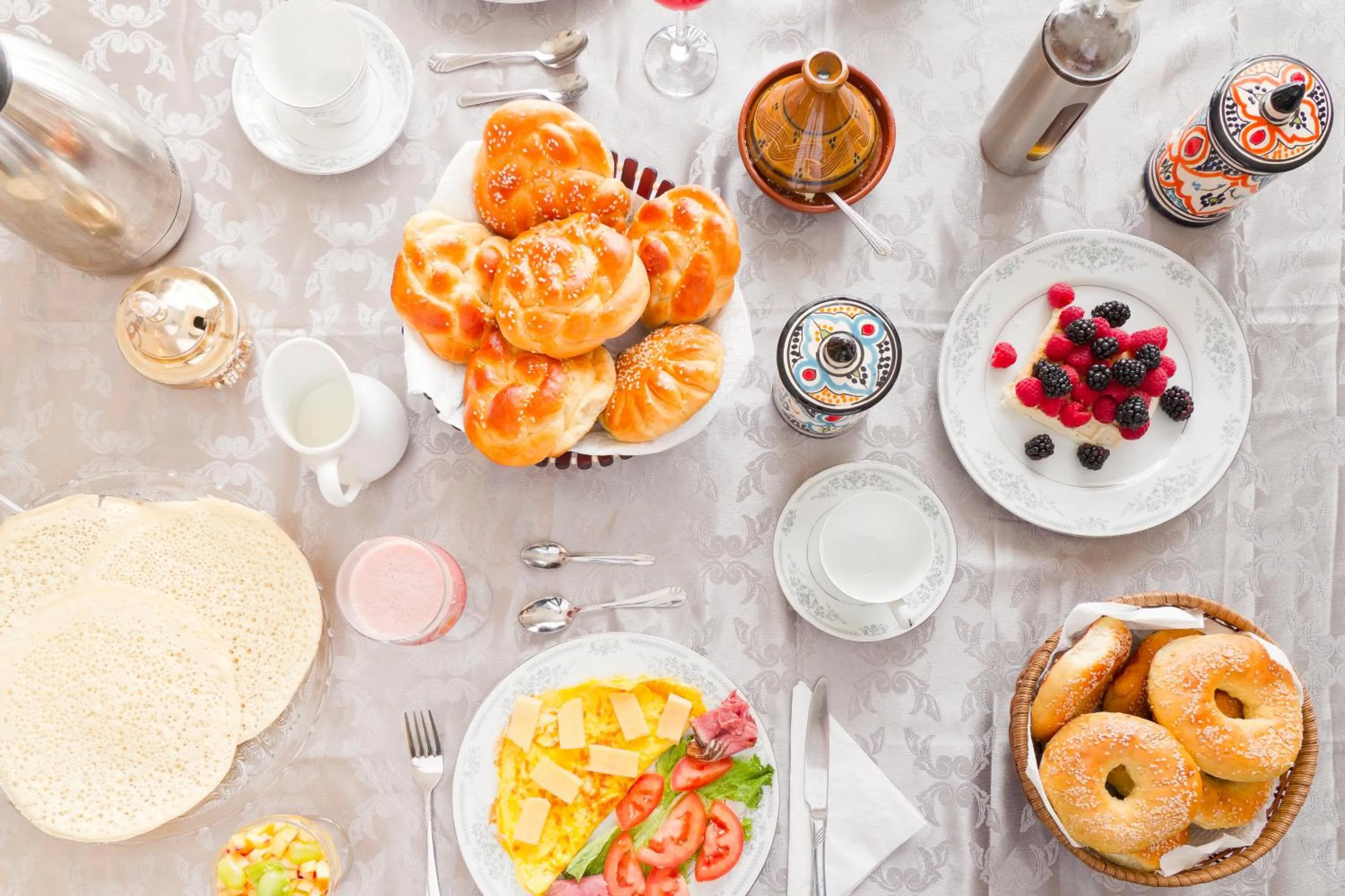 Food close-up in B&B Saint Louis