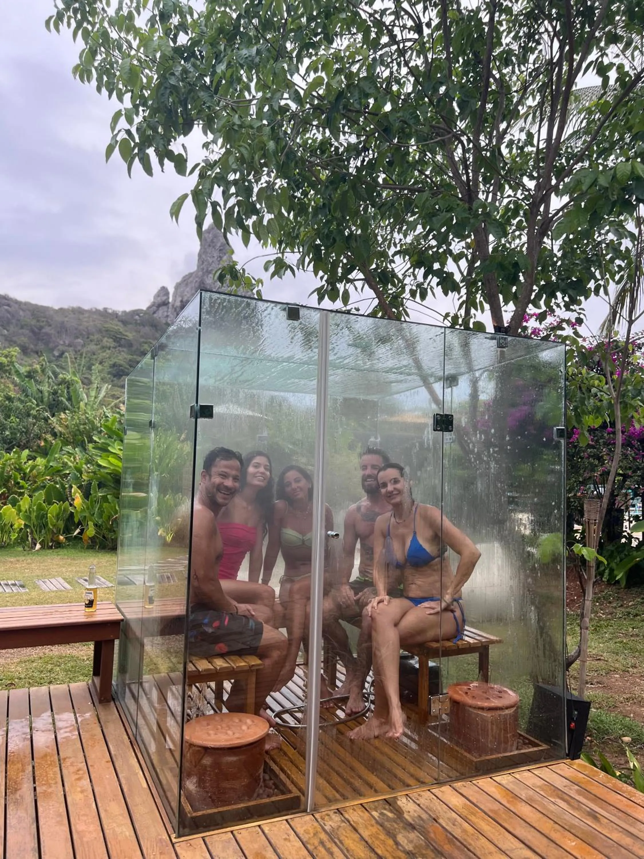 Garden in Dolphin Hotel