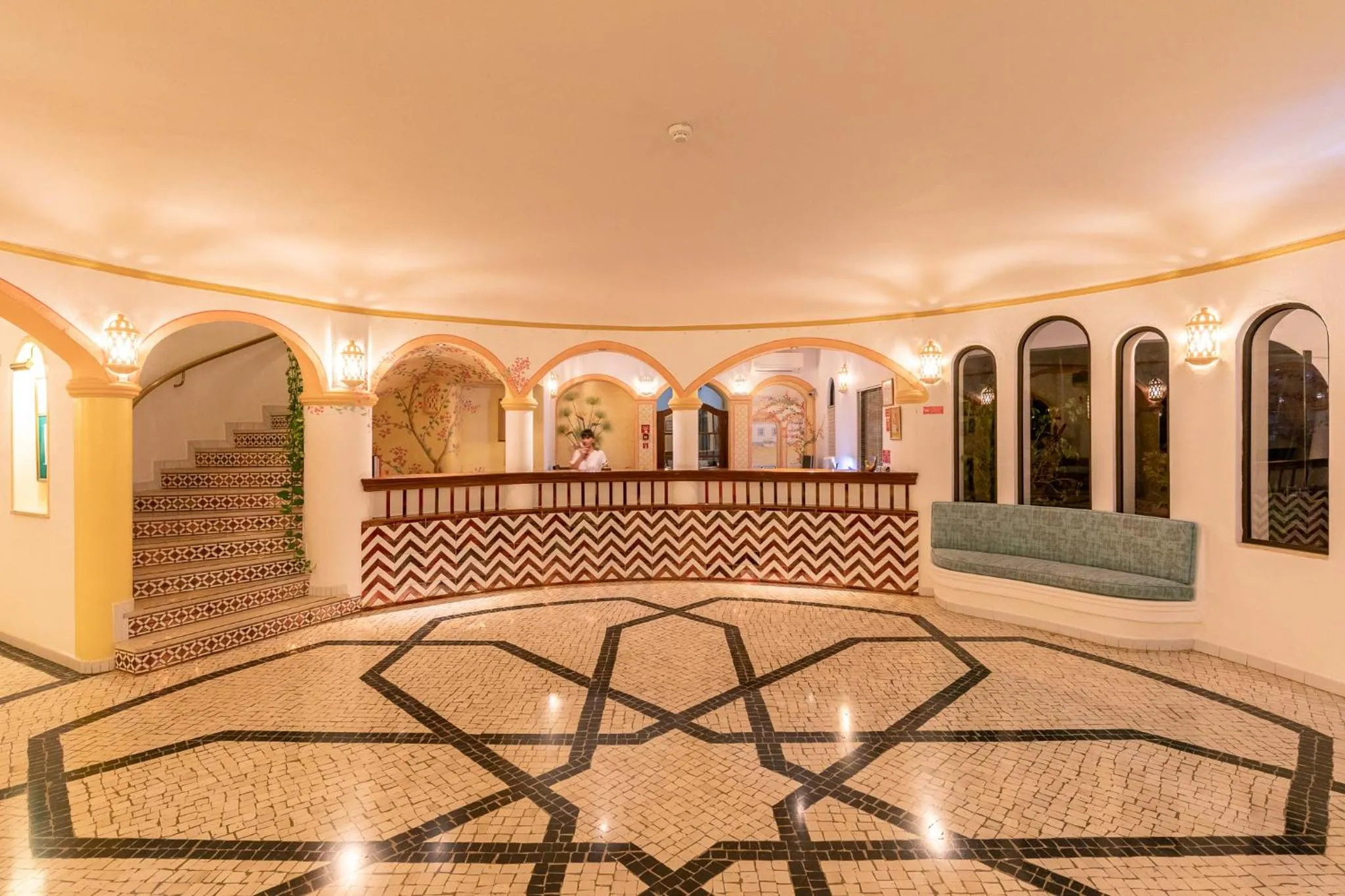 Lobby or reception in Hotel Casabela