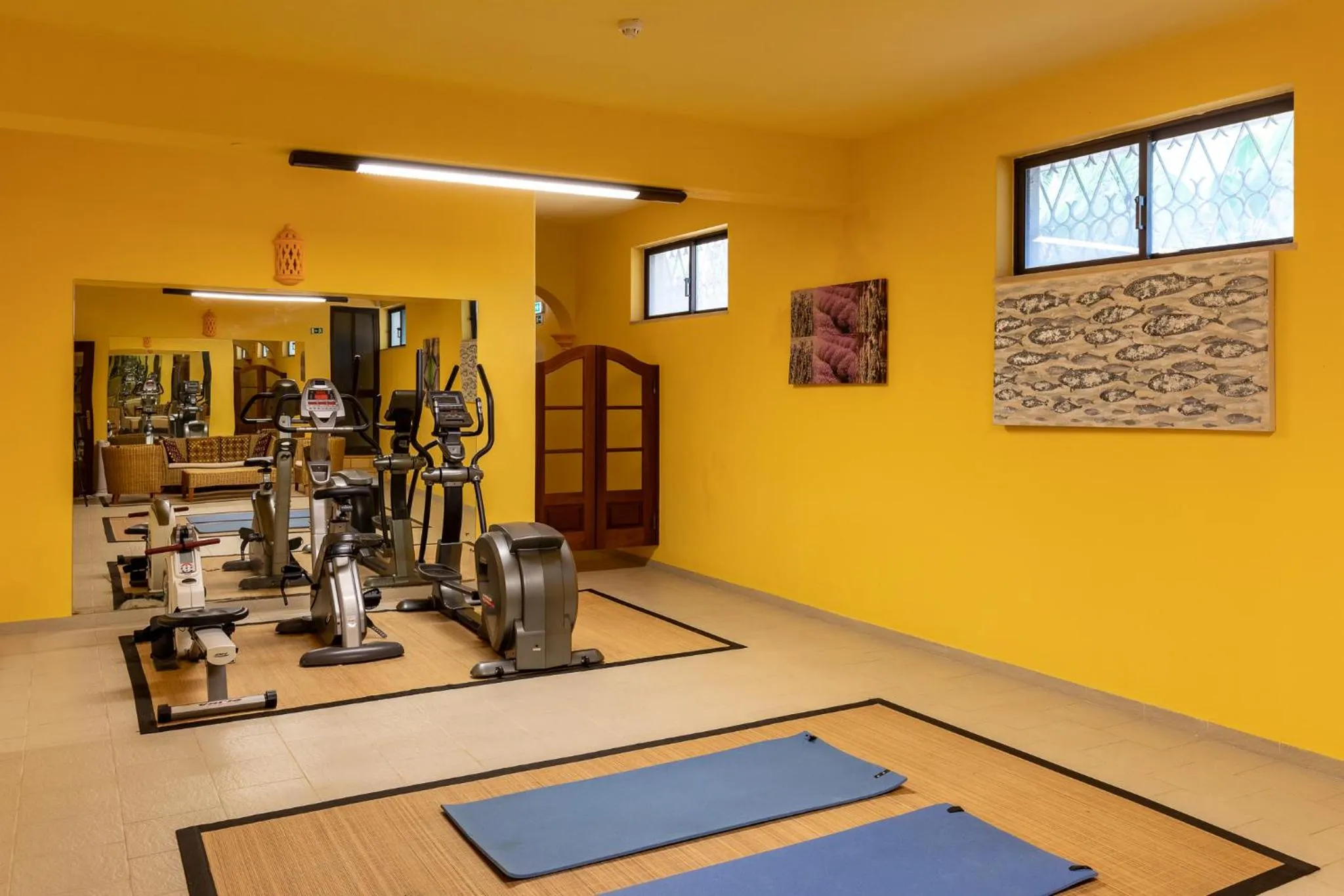 Fitness centre/facilities in Hotel Casabela