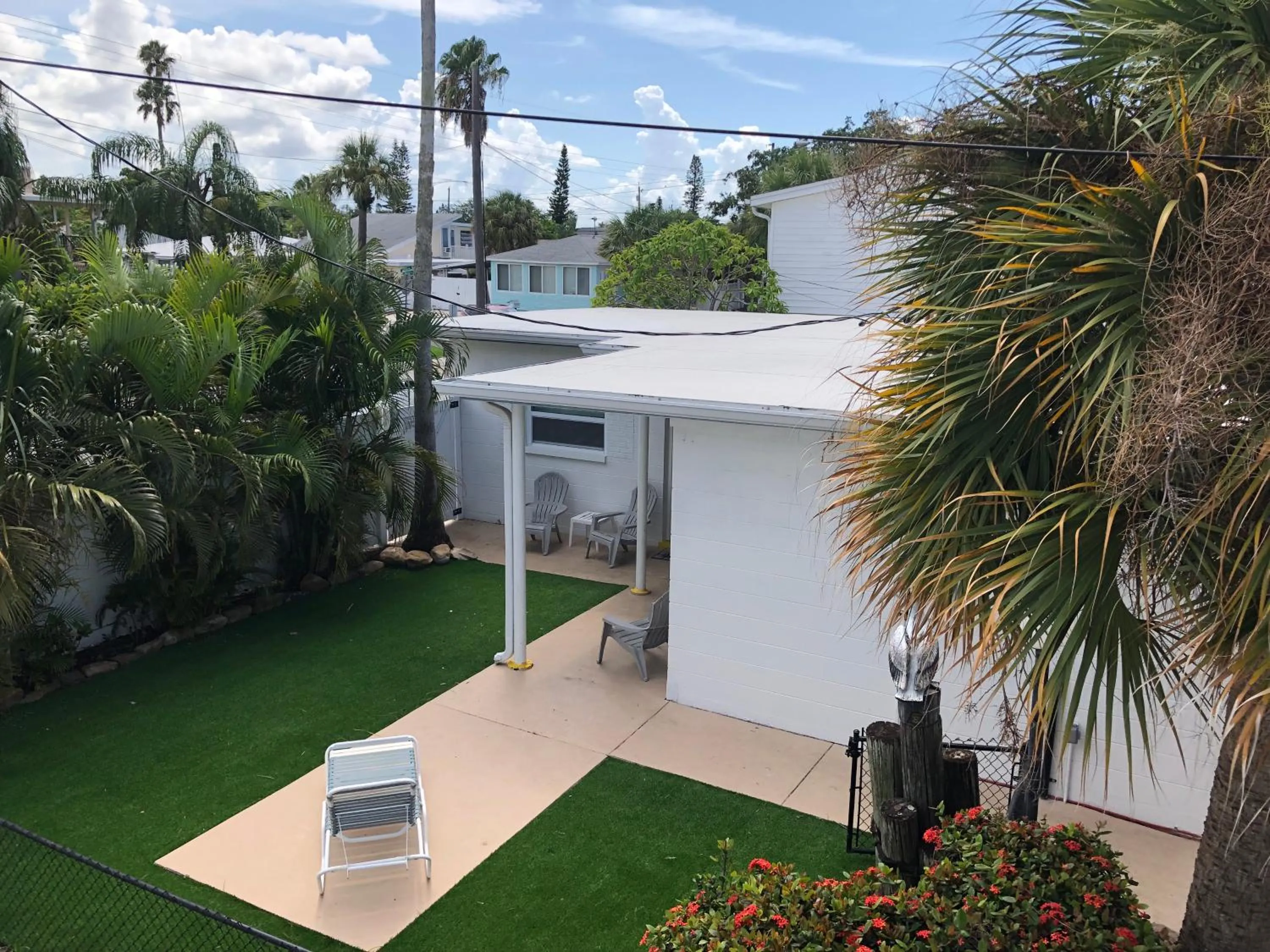 Patio in Holiday Isles Resort