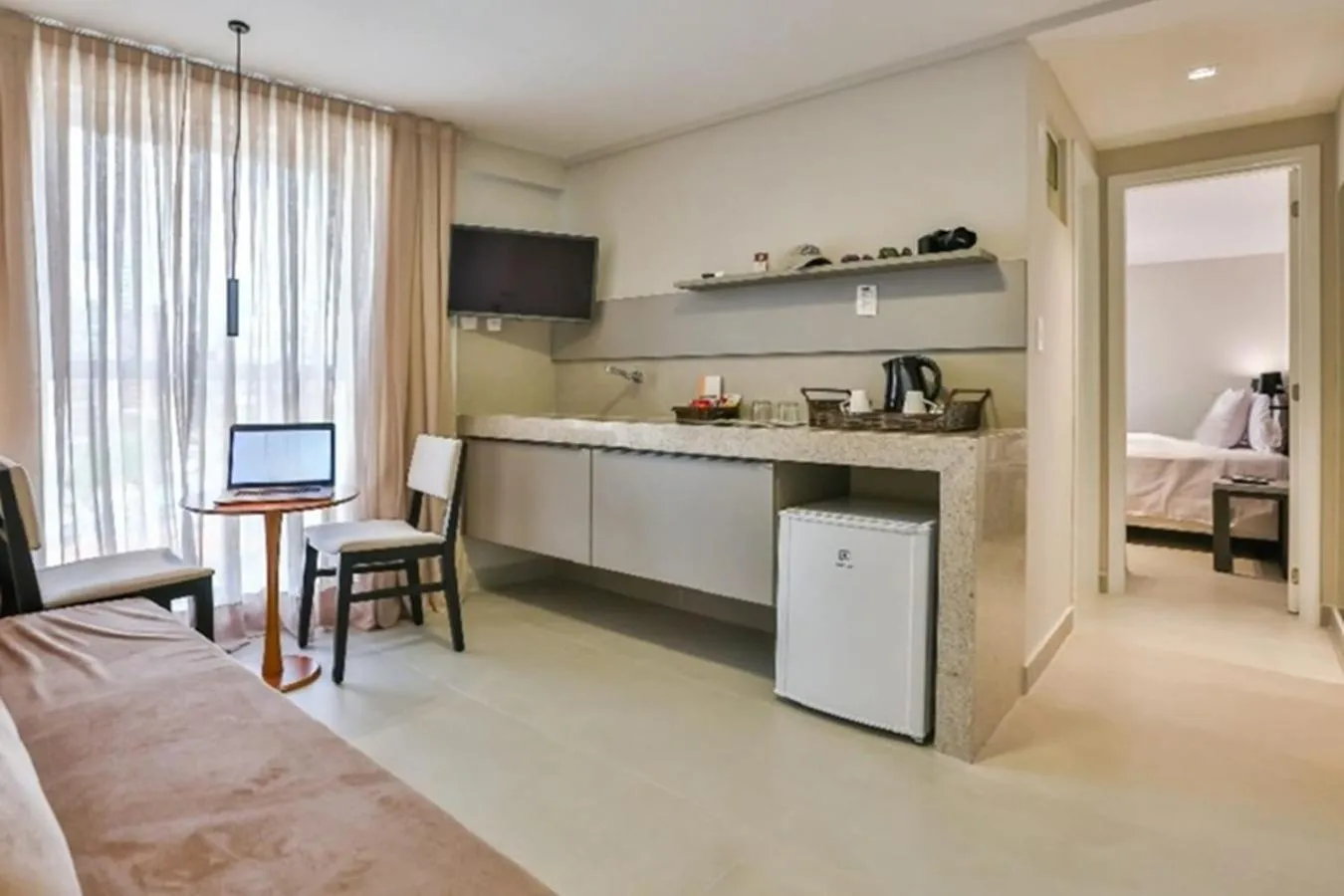 Living room in Quality Suítes João Pessoa