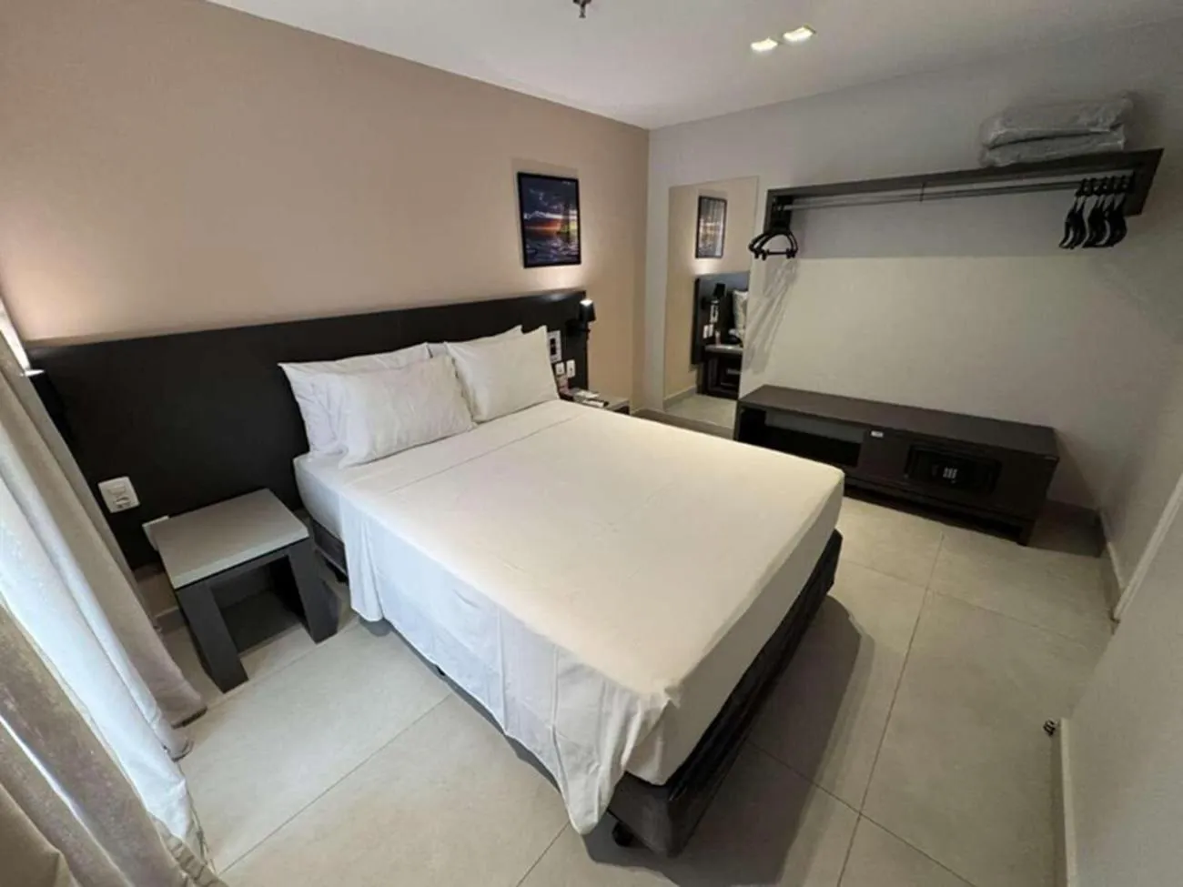 Bed in Quality Suítes João Pessoa