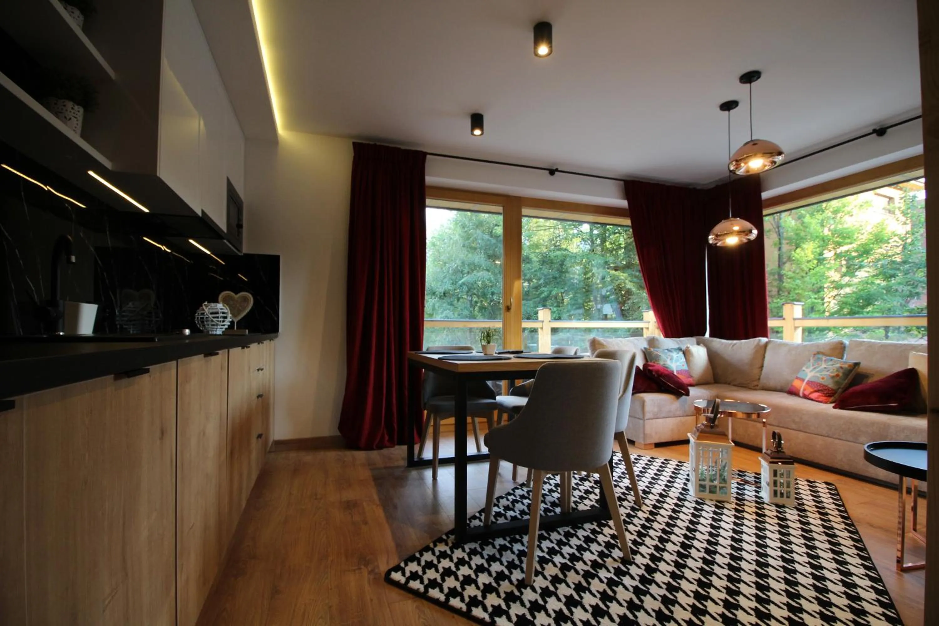 Living room in Rezydencja Sobiczkowa Apartamenty