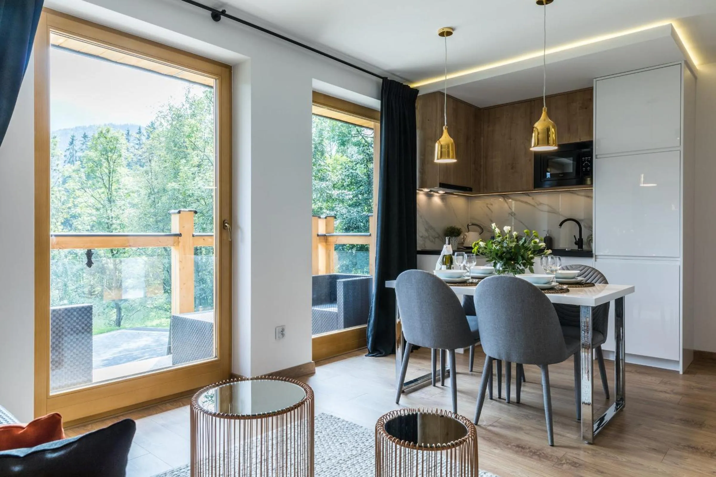 Living room in Rezydencja Sobiczkowa Apartamenty