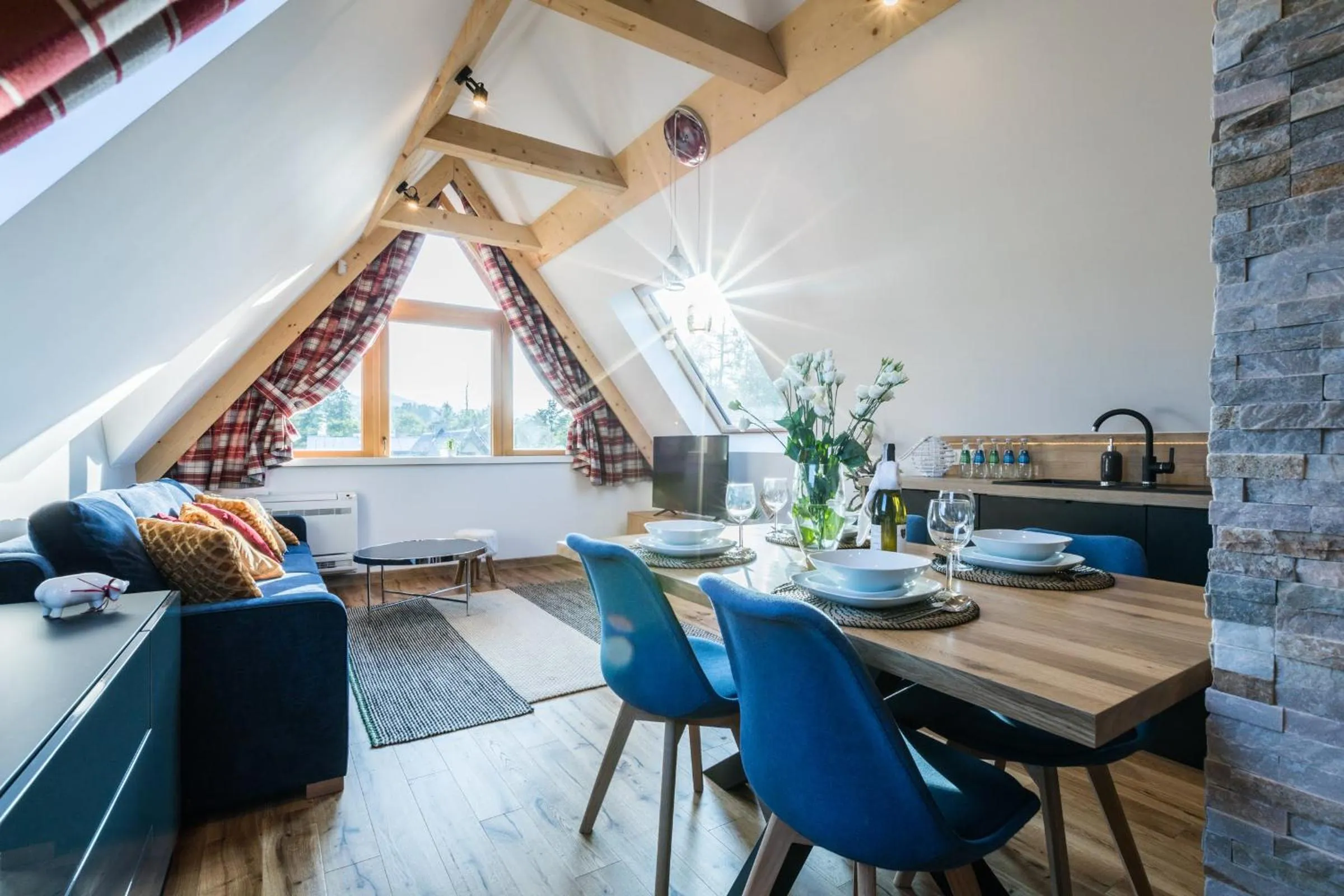 Living room in Rezydencja Sobiczkowa Apartamenty