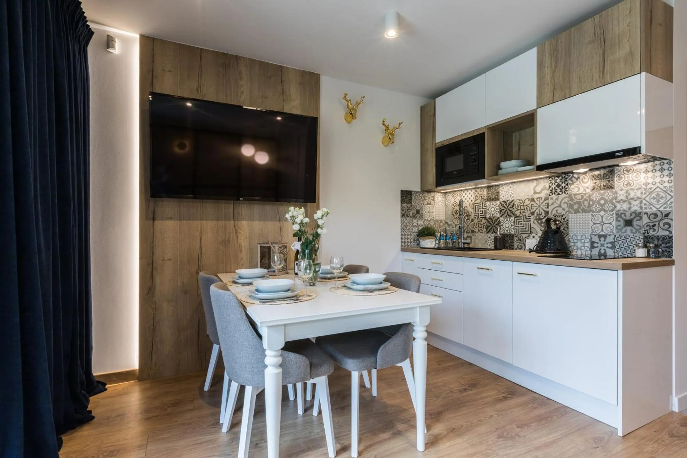 Dining area in Rezydencja Sobiczkowa Apartamenty