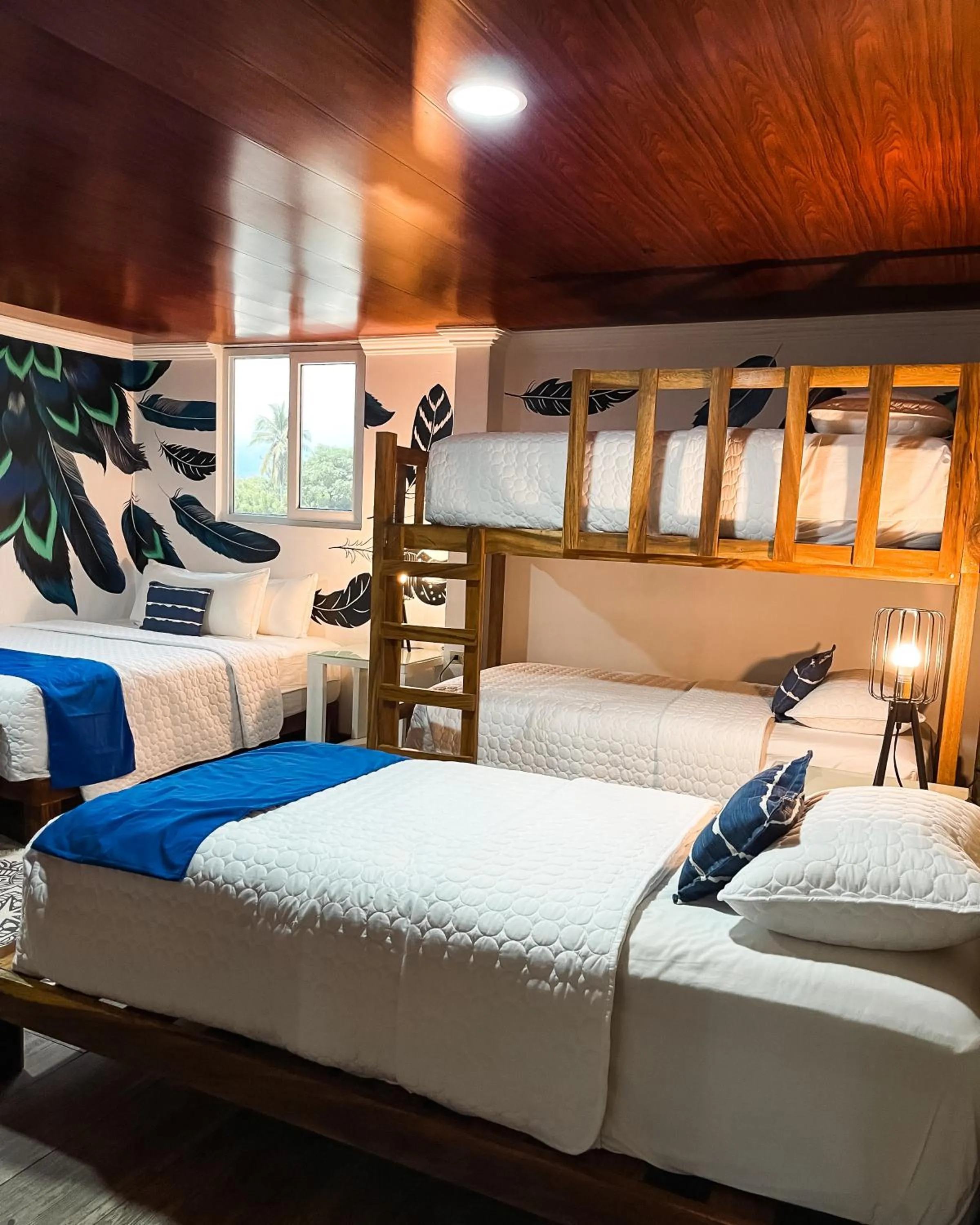 Bed in Hotel Tortuga Village