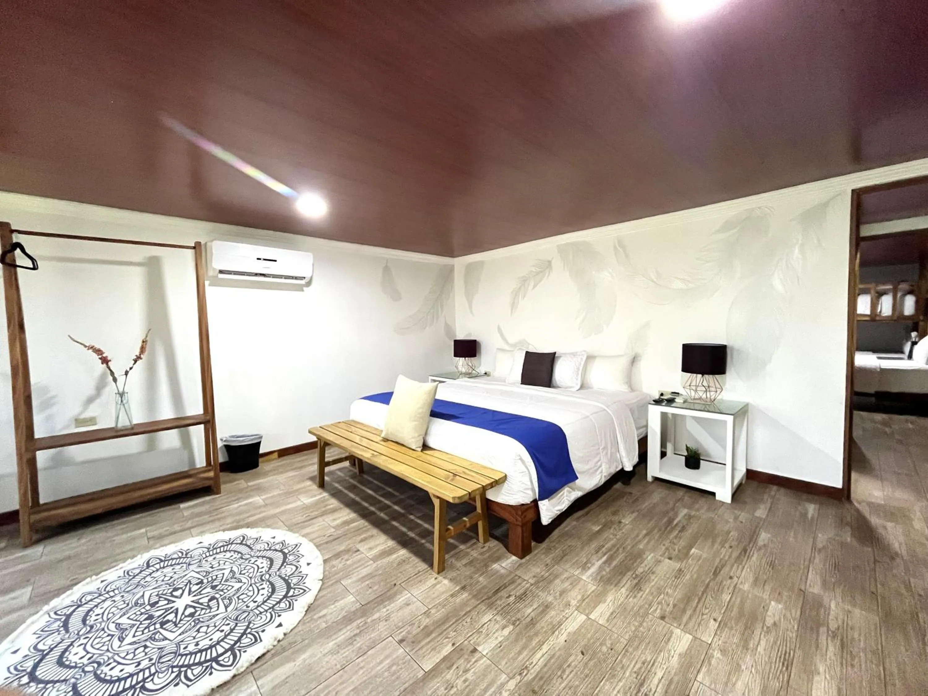 Bed in Hotel Tortuga Village