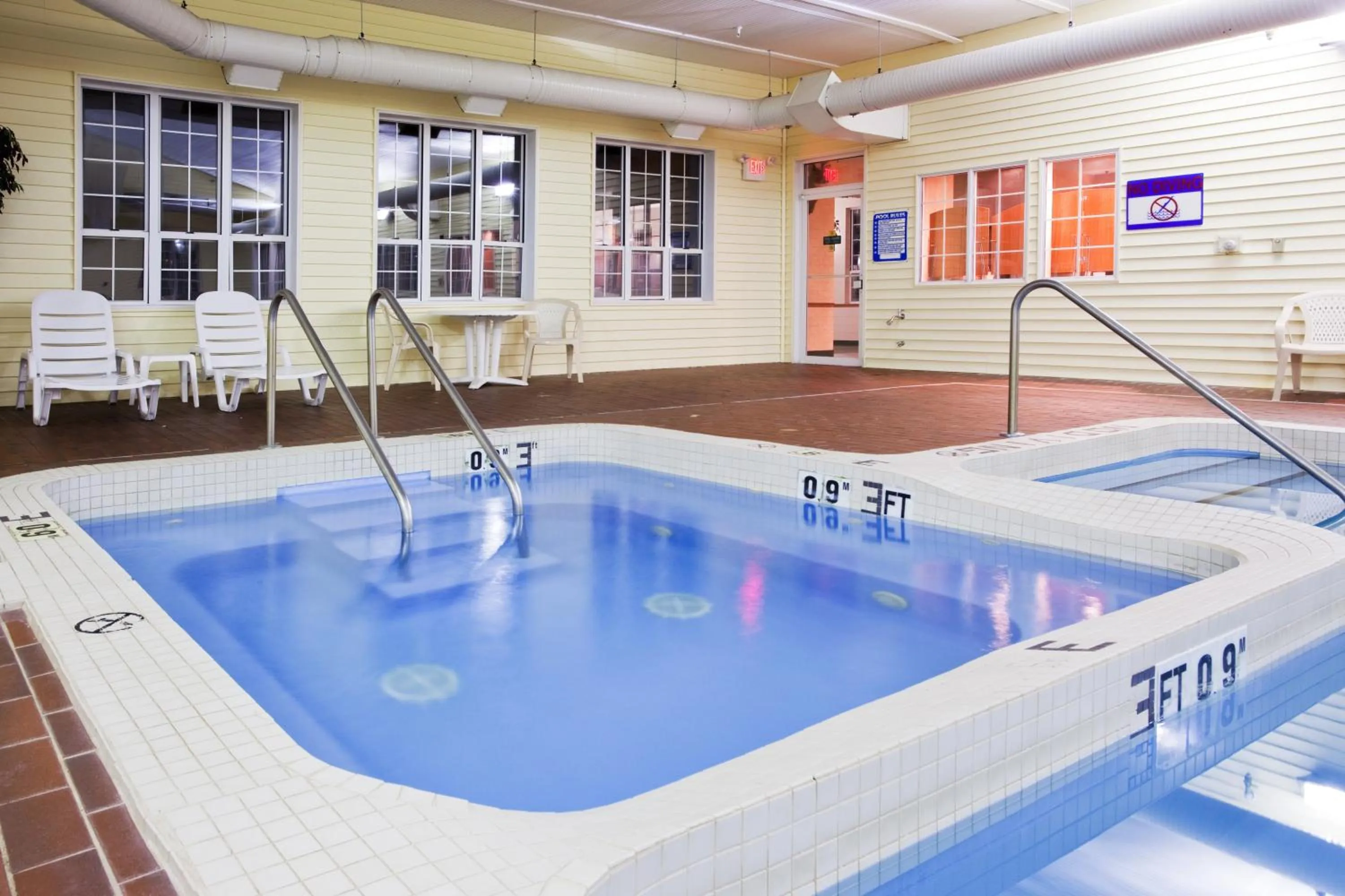 Swimming pool in Holiday Inn Express St. Ignace-Lake Front by IHG