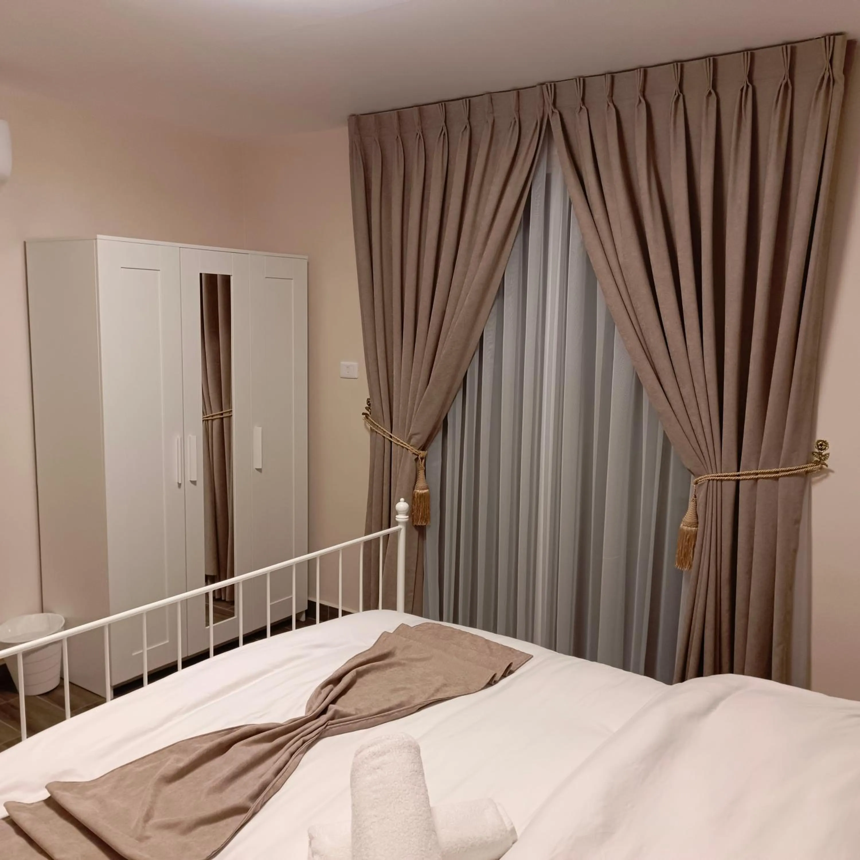 Bed in The Boutique Hotel Amman