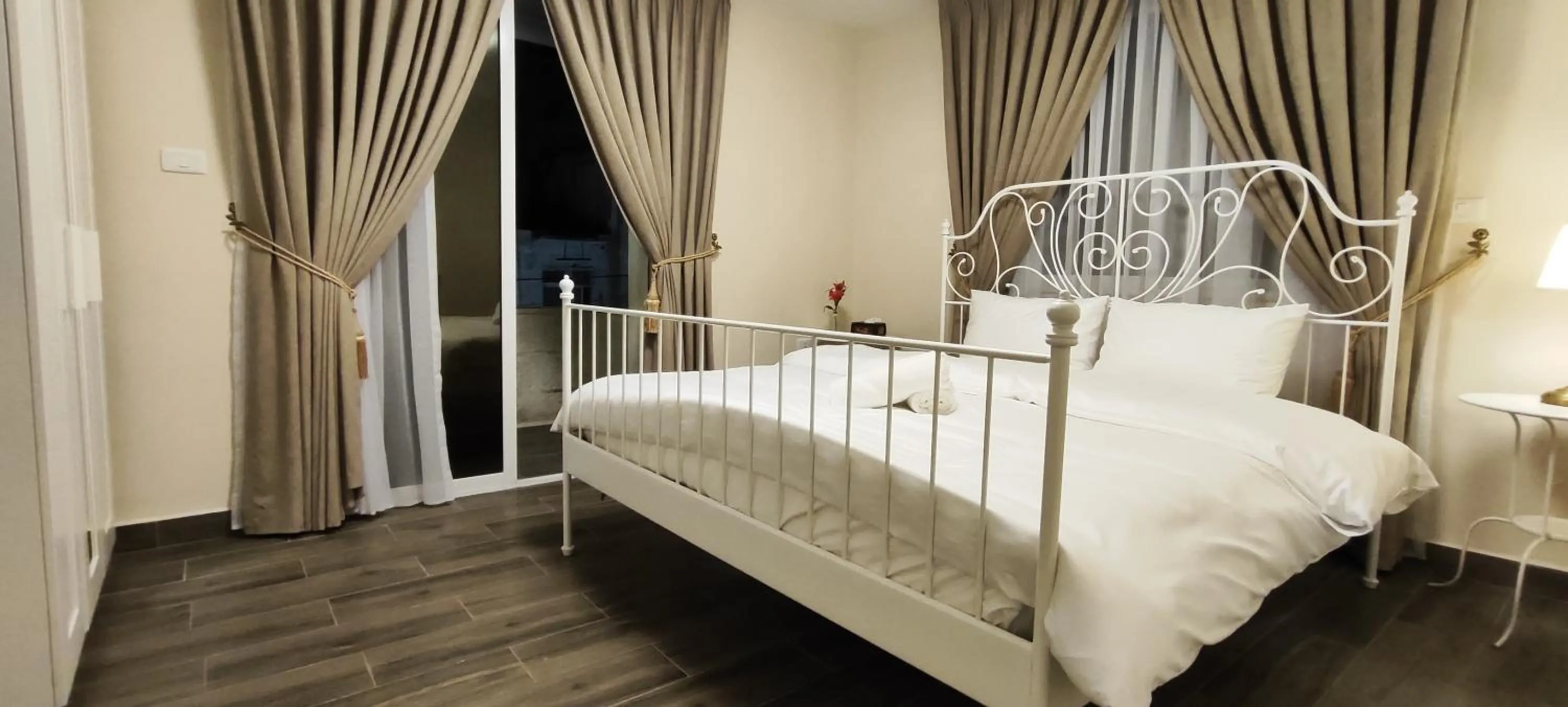 Bed in The Boutique Hotel Amman