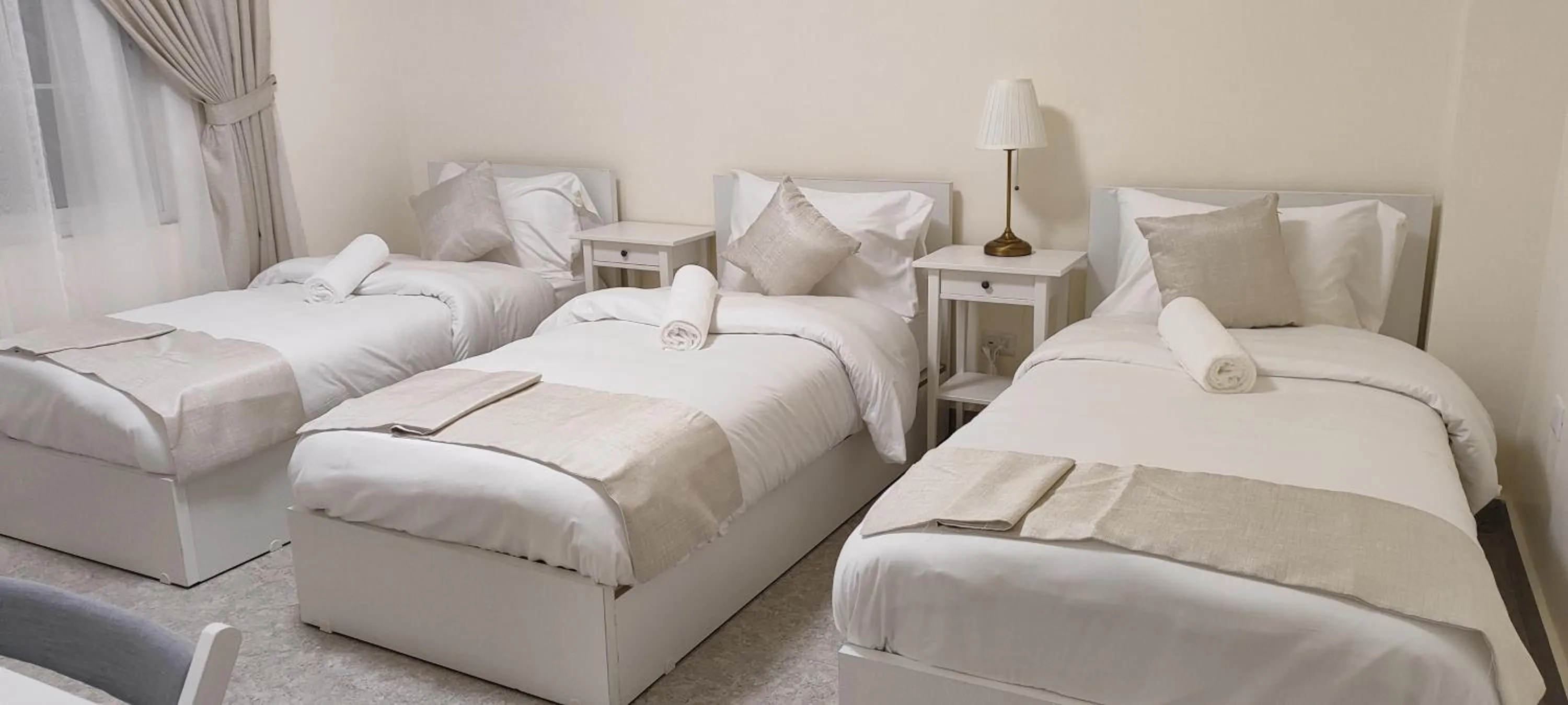 air conditioner, Bed in The Boutique Hotel Amman