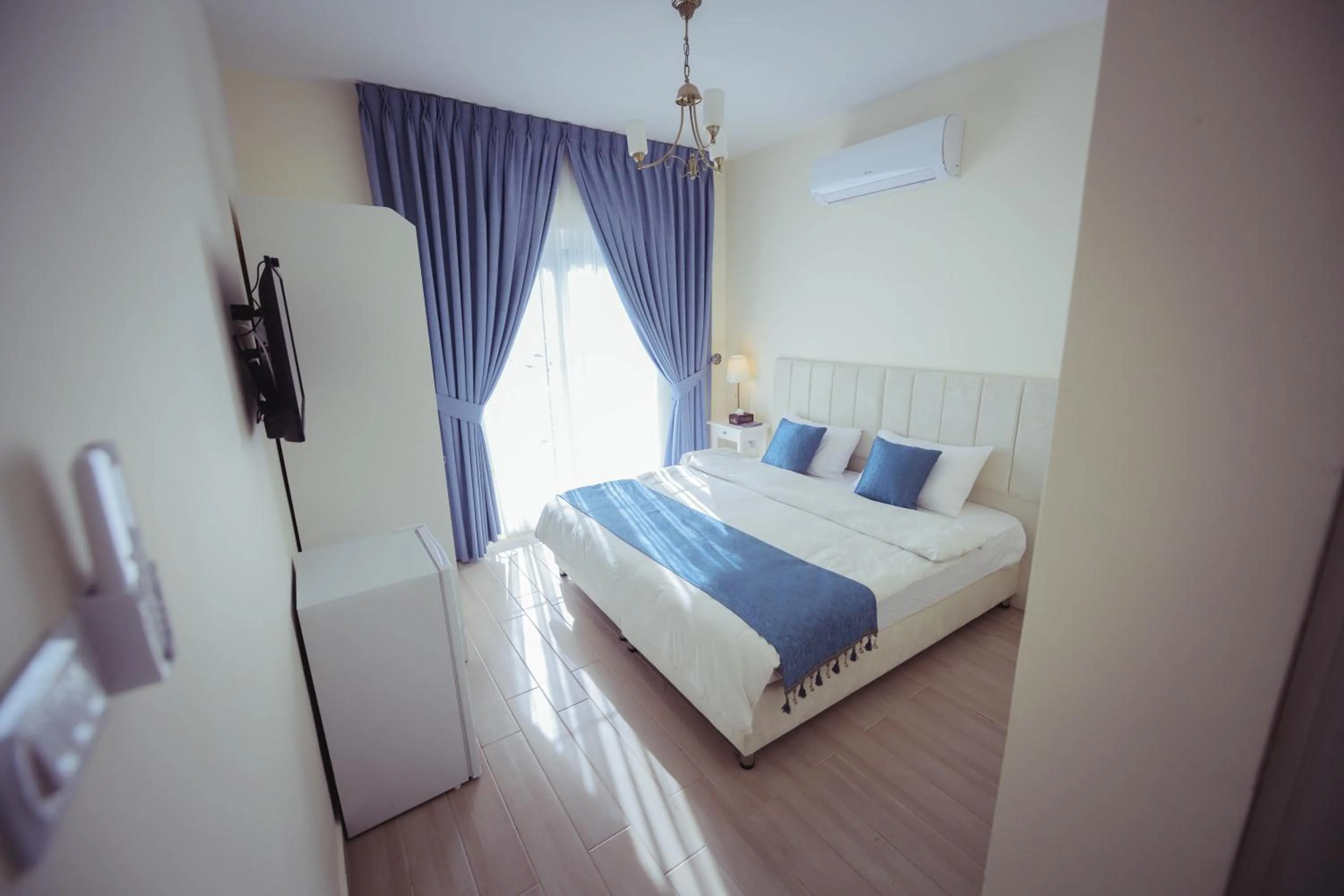 Bed in The Boutique Hotel Amman