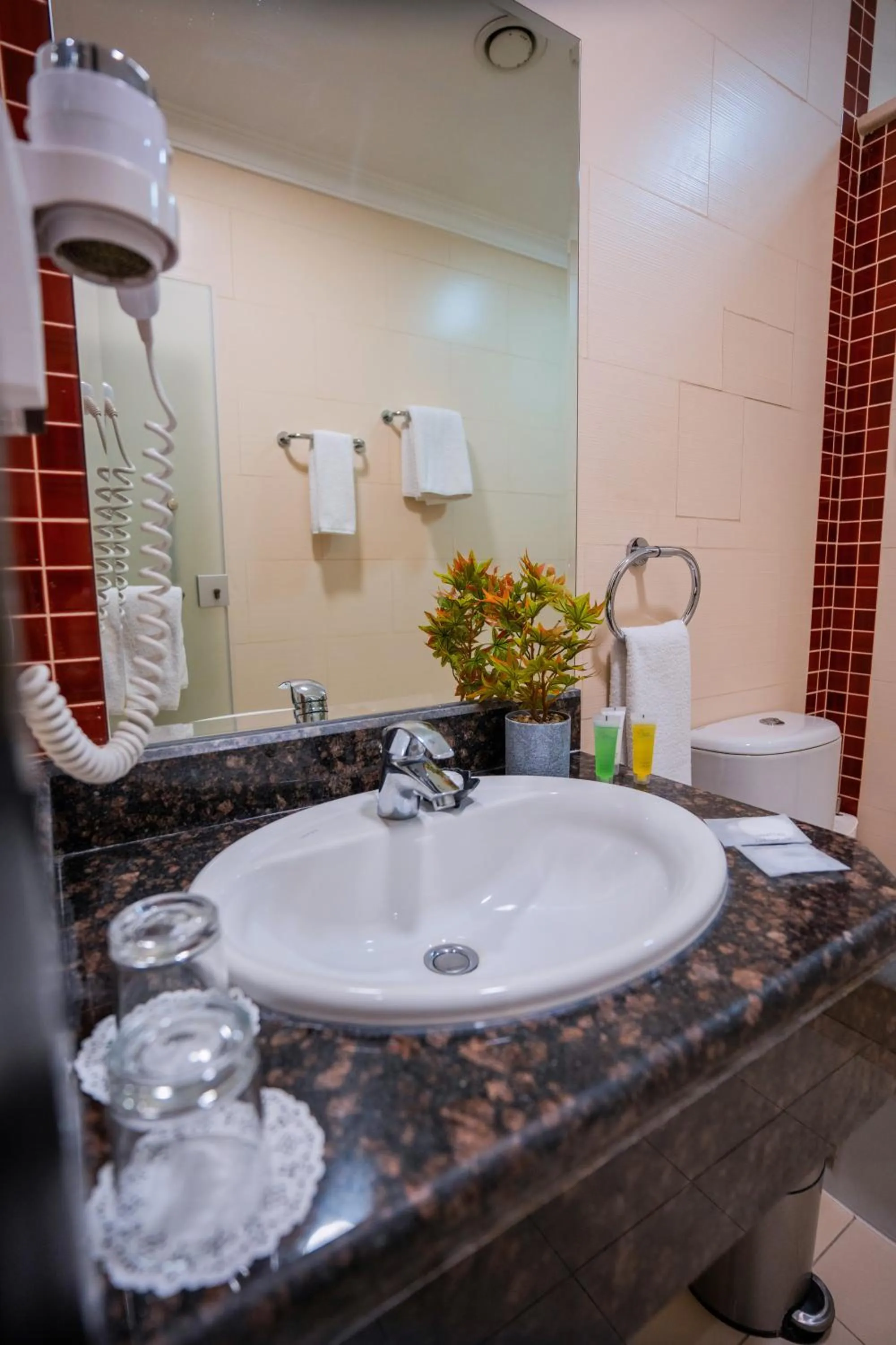 Bathroom in Ayass Hotel