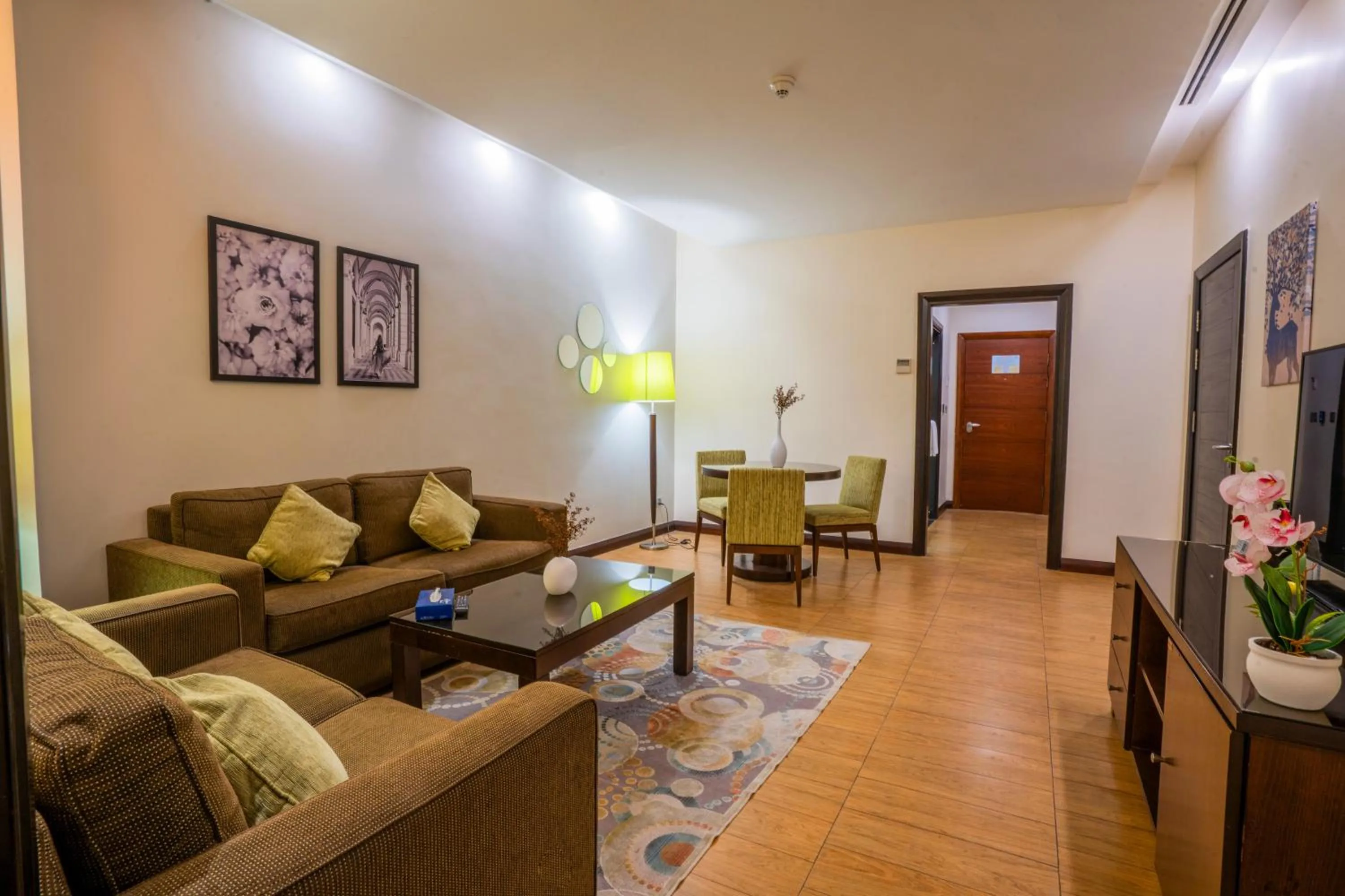 Living room in Ayass Hotel