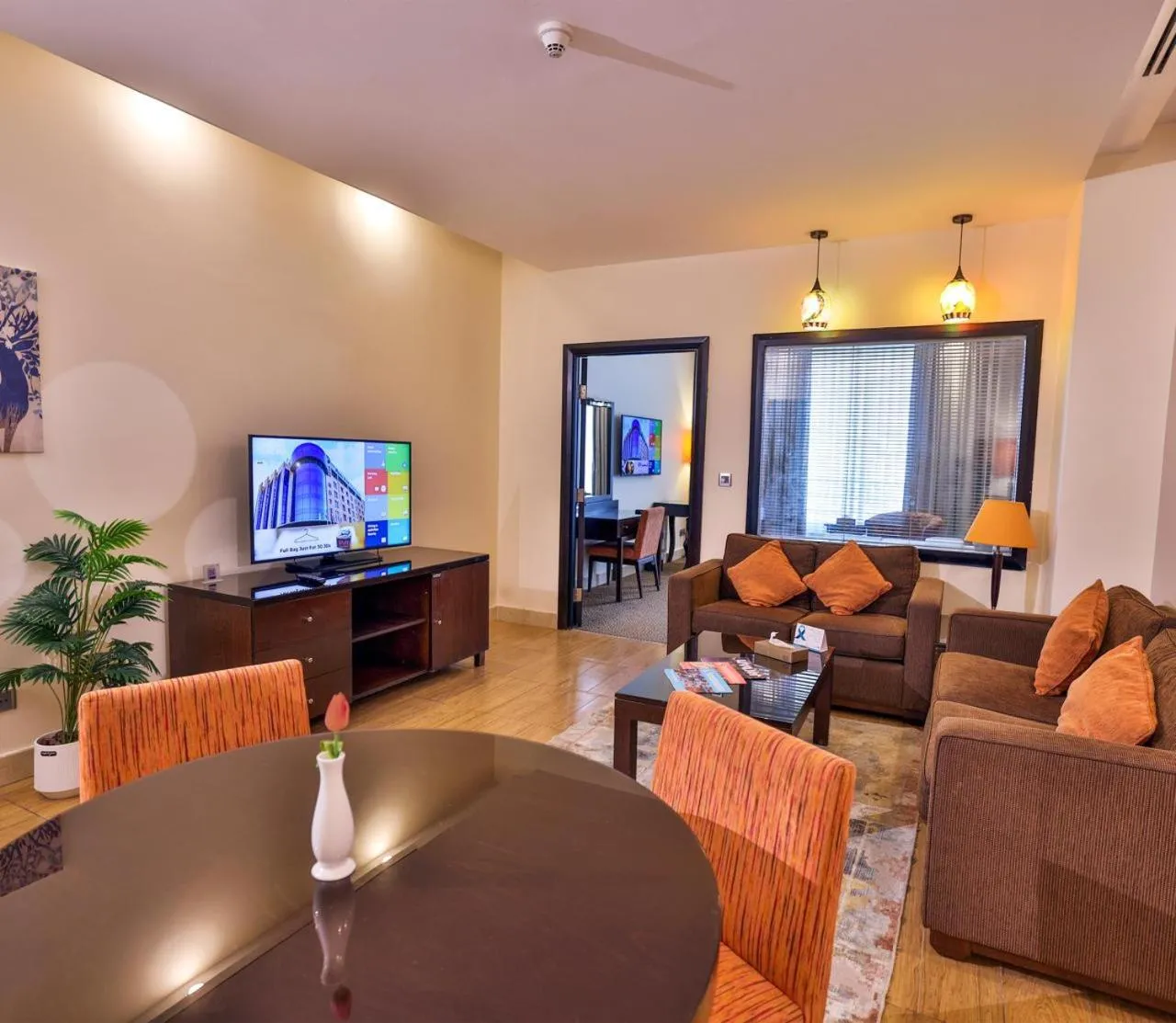 Living room in Ayass Hotel