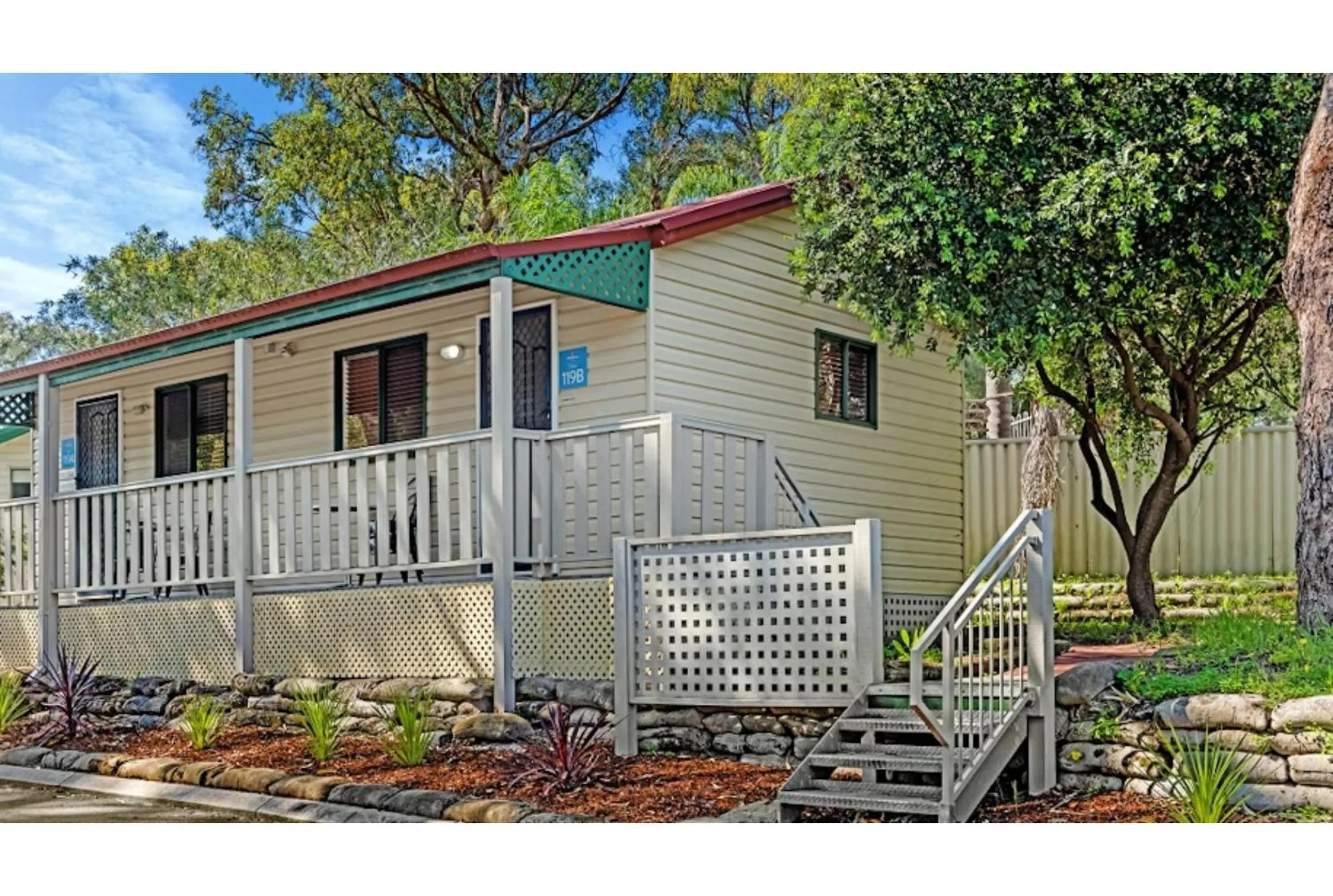 Patio in Discovery Parks - Woodman Point