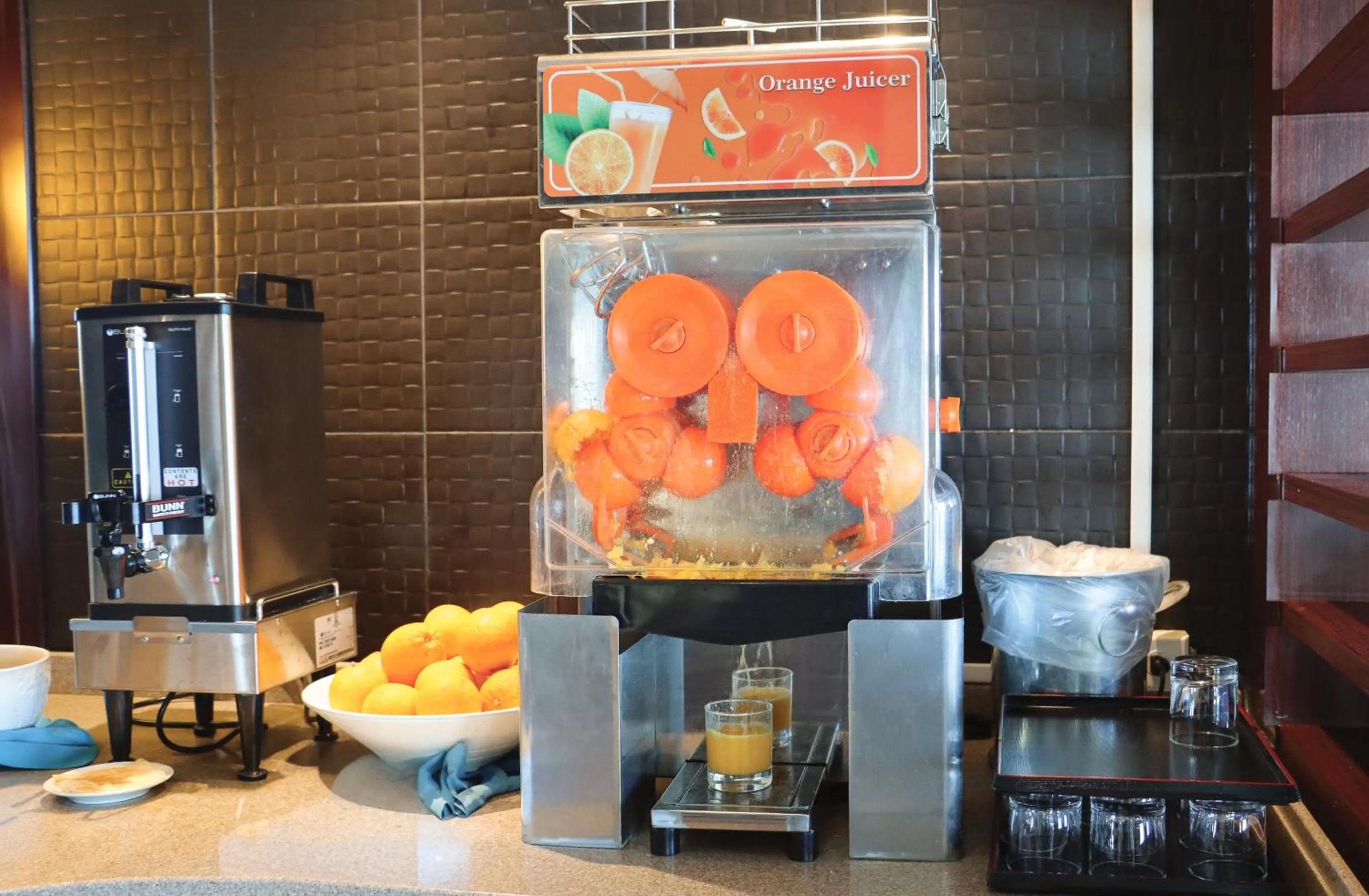 Continental breakfast in RIHGA Royal Laguna Guam Resort