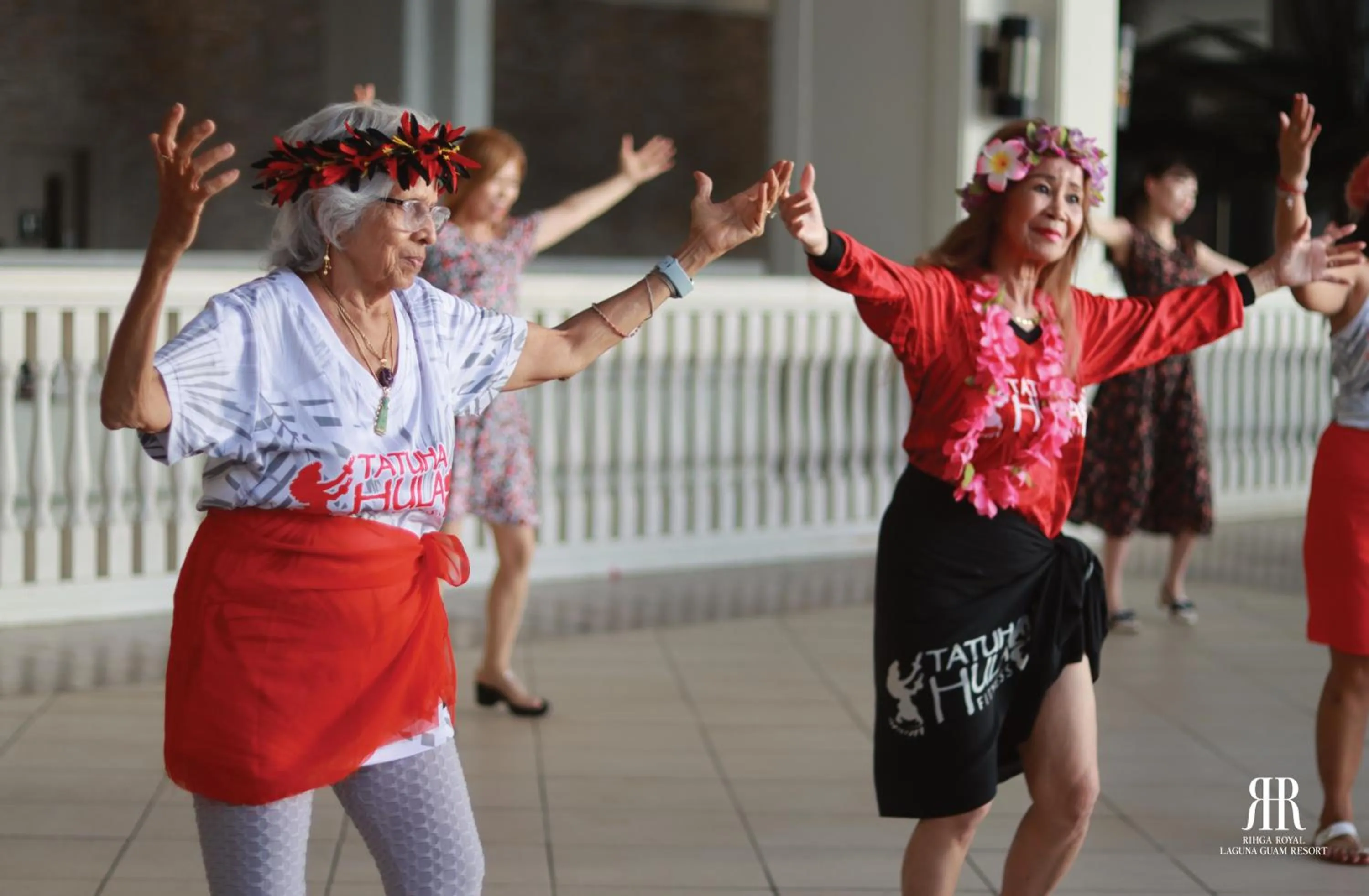 Patio in RIHGA Royal Laguna Guam Resort