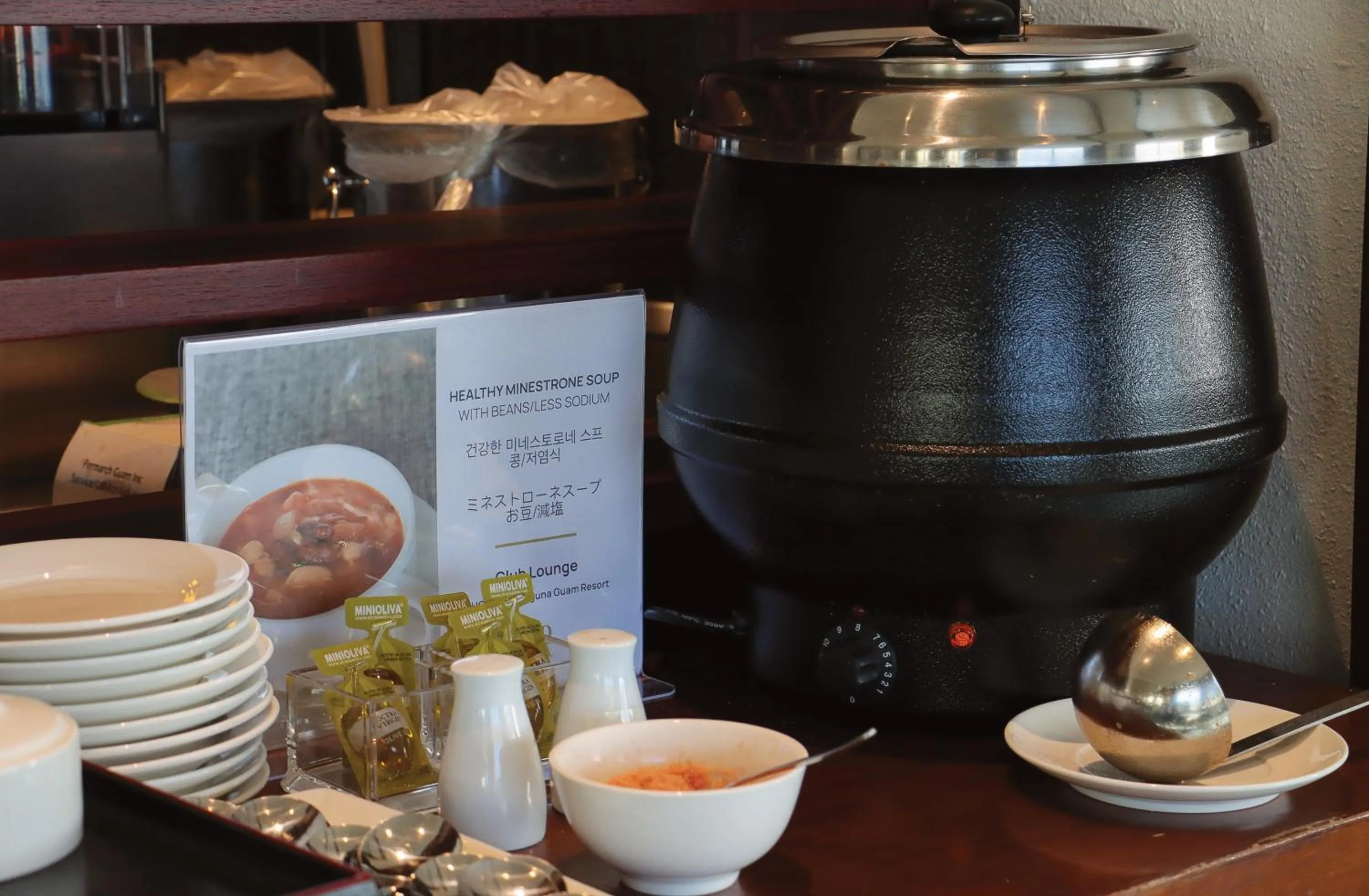Continental breakfast in RIHGA Royal Laguna Guam Resort