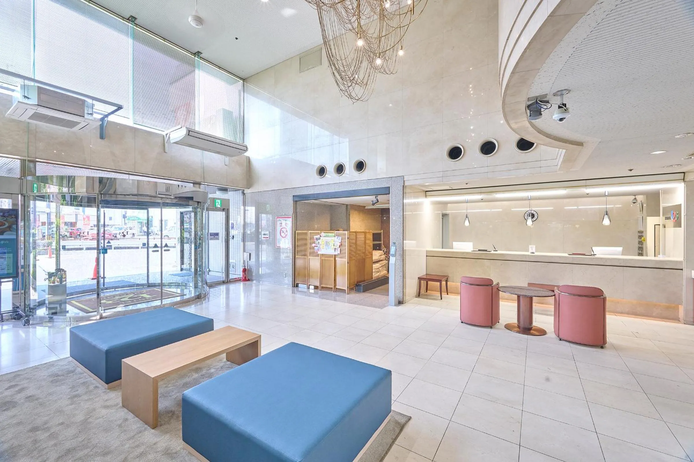 Lobby or reception in Hotel 1-2-3 Kurashiki