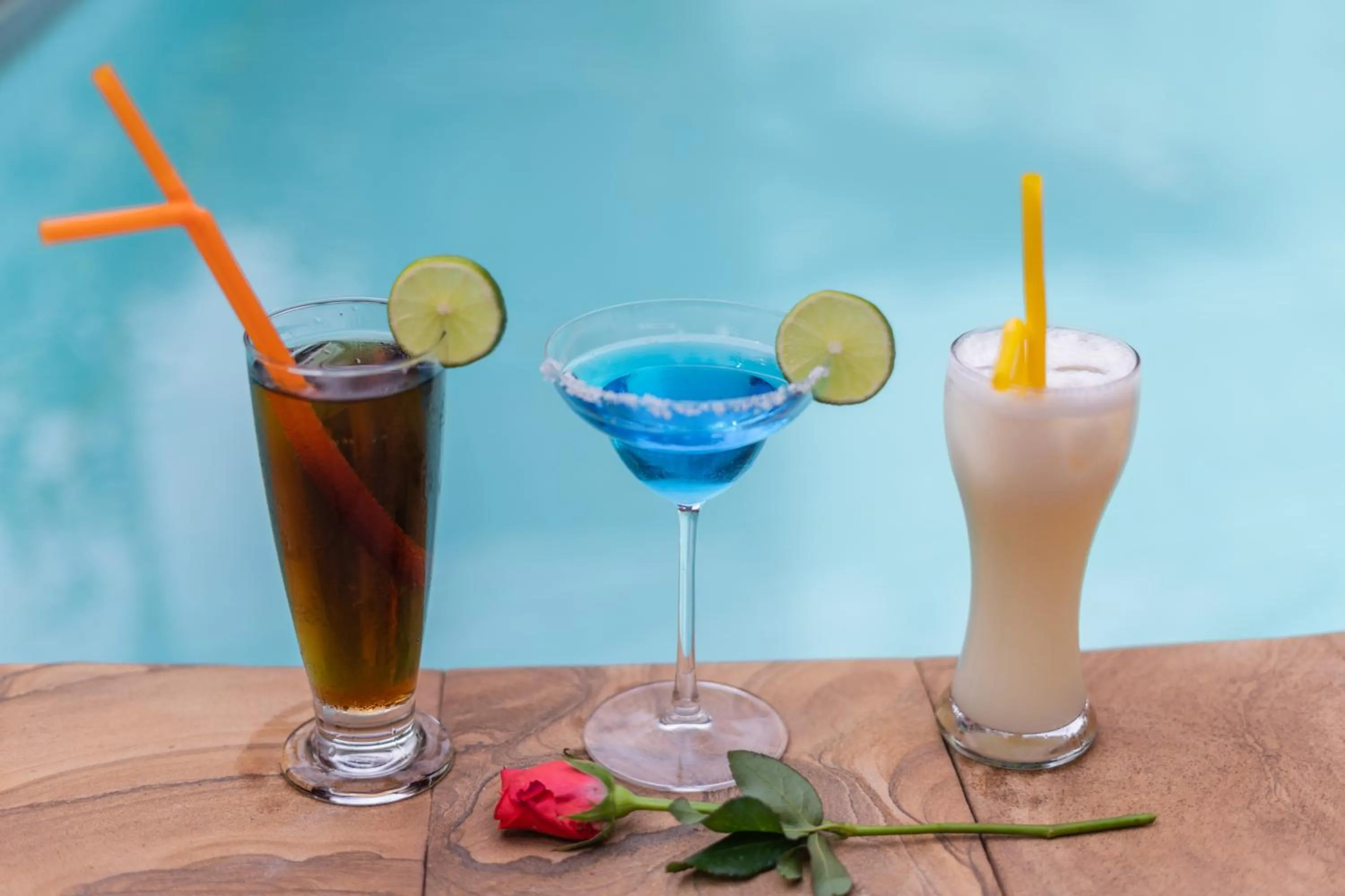 Drinks in Five Rose Siem Reap Hostel