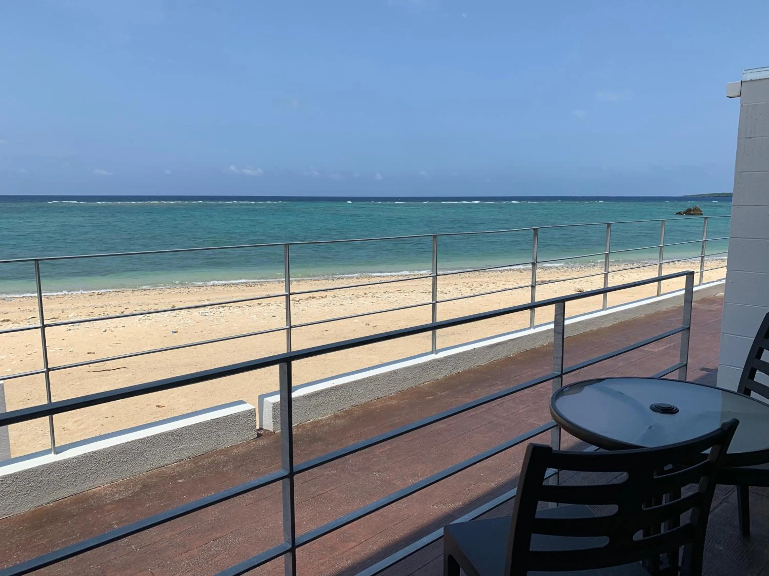 View (from property/room) in Hotel & Restaurant On the Beach Lue
