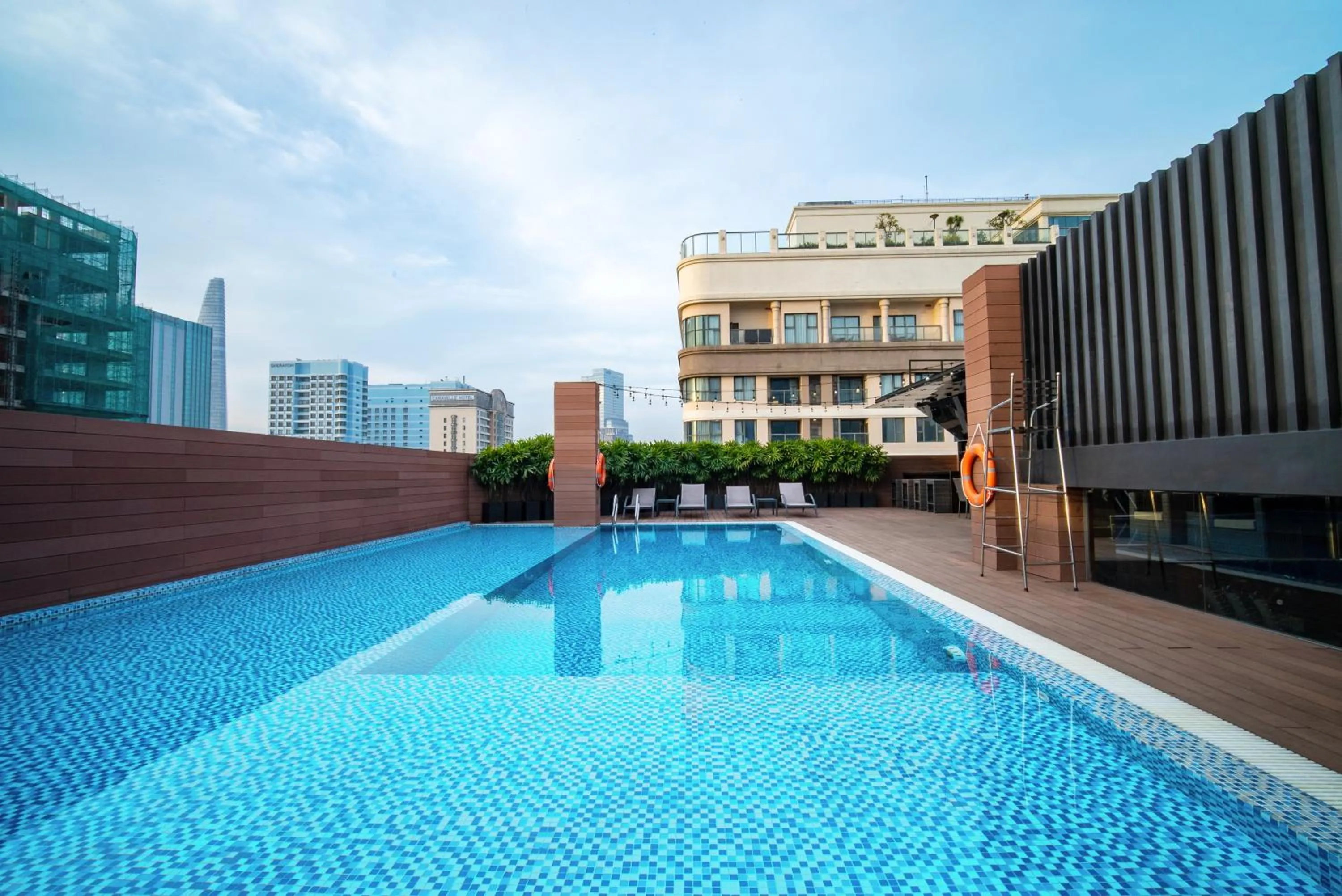 Swimming pool in Nhat Ha L’Opera Hotel