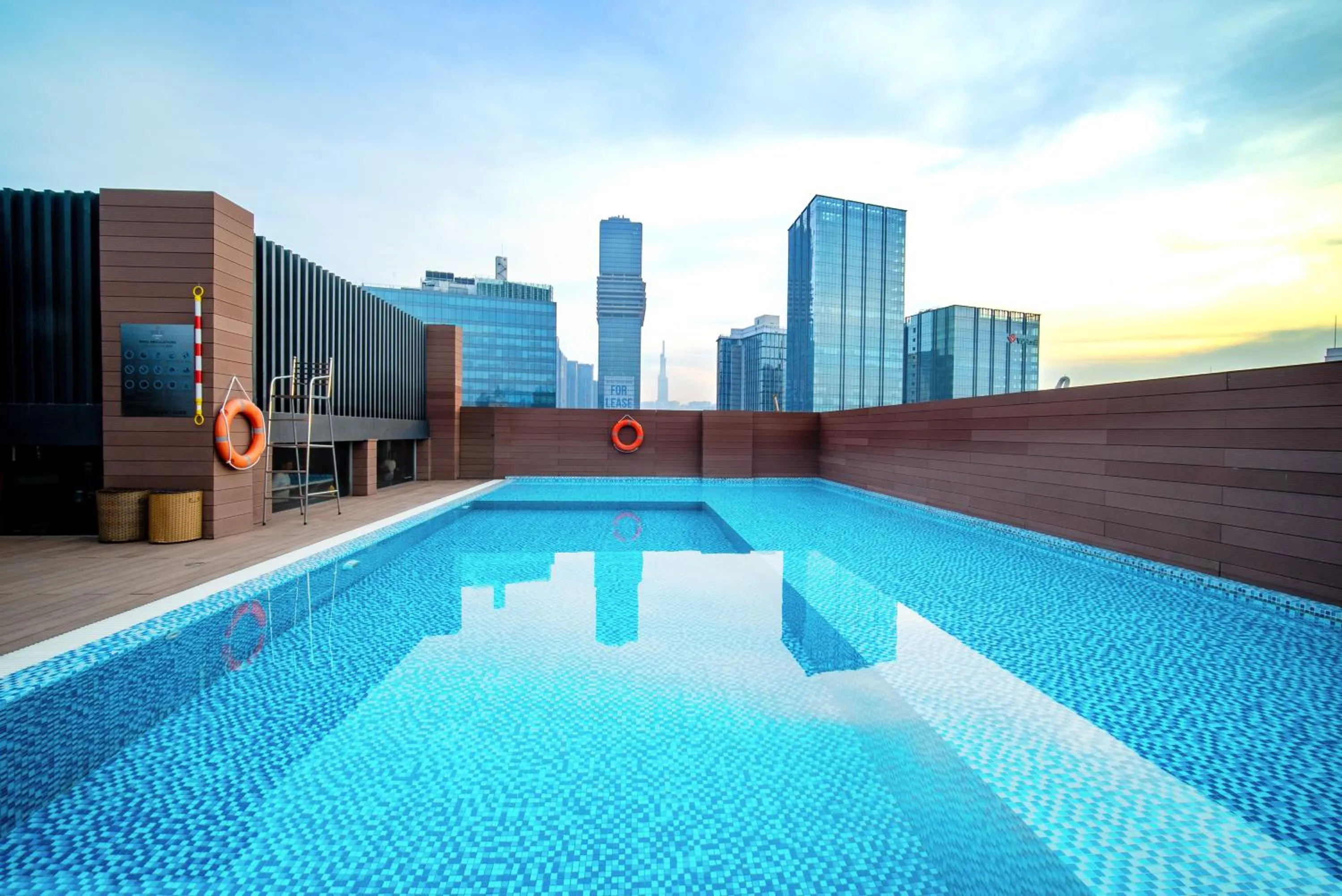 Swimming pool in Nhat Ha L’Opera Hotel