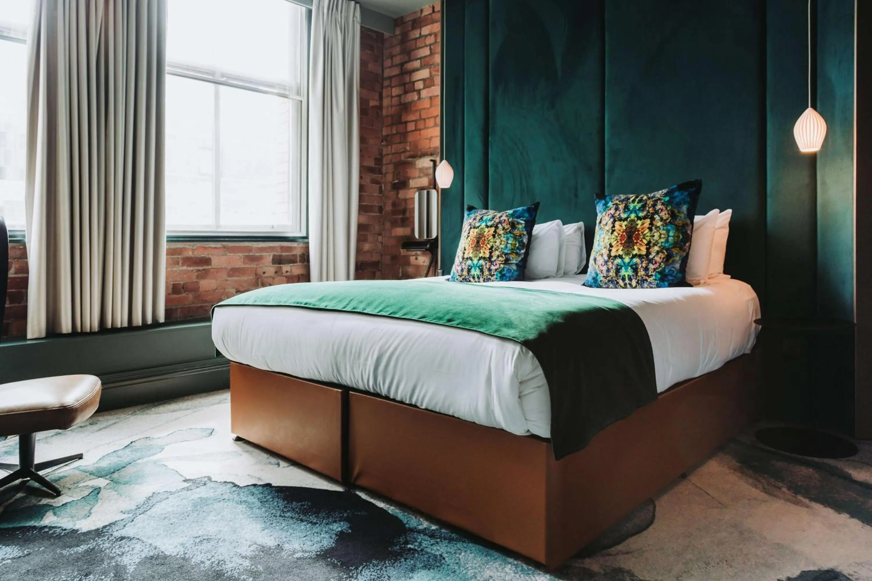 Bedroom, Bed in Velvet Hotel Manchester, WorldHotels Crafted