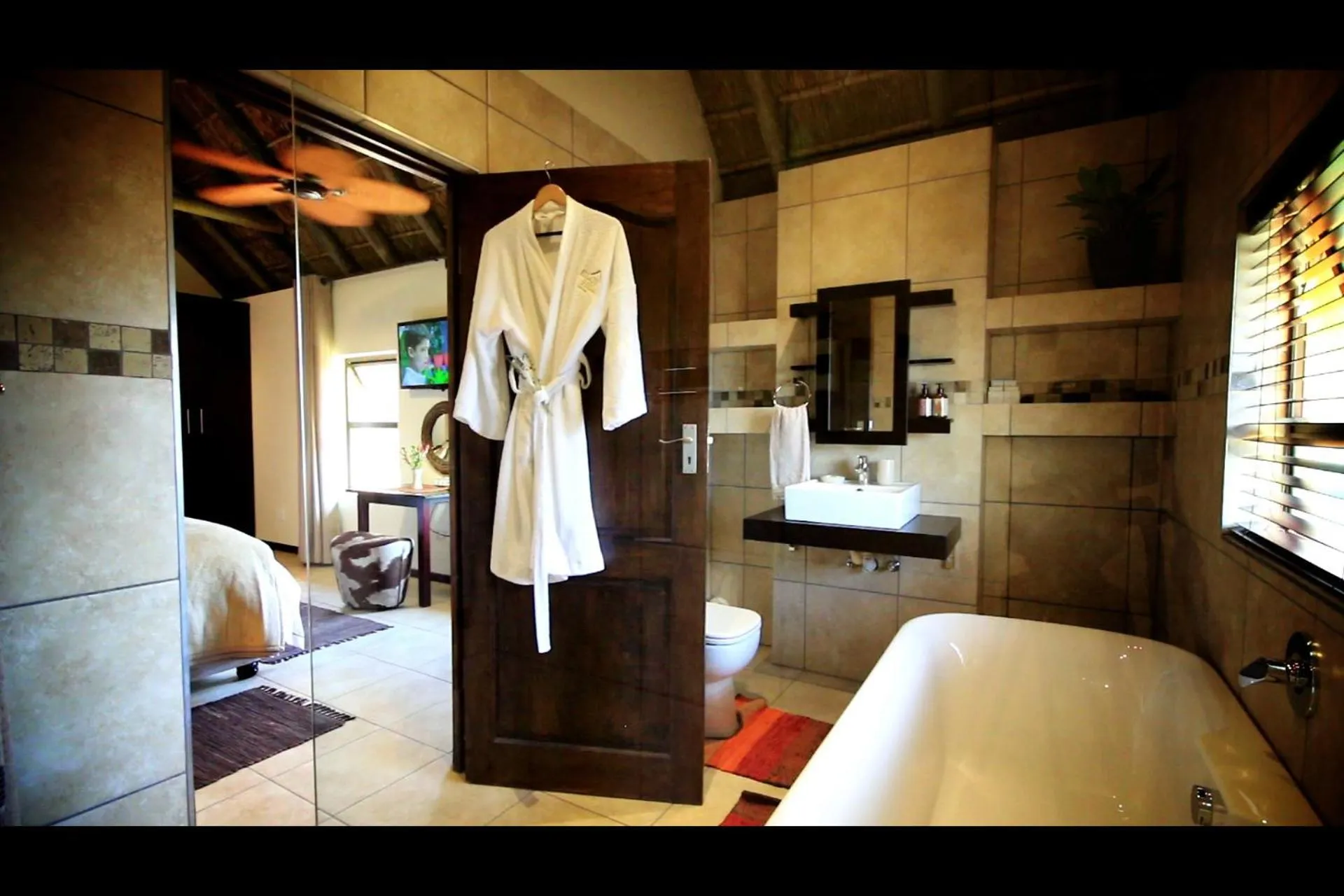 Bed in Blue Hills Lodge