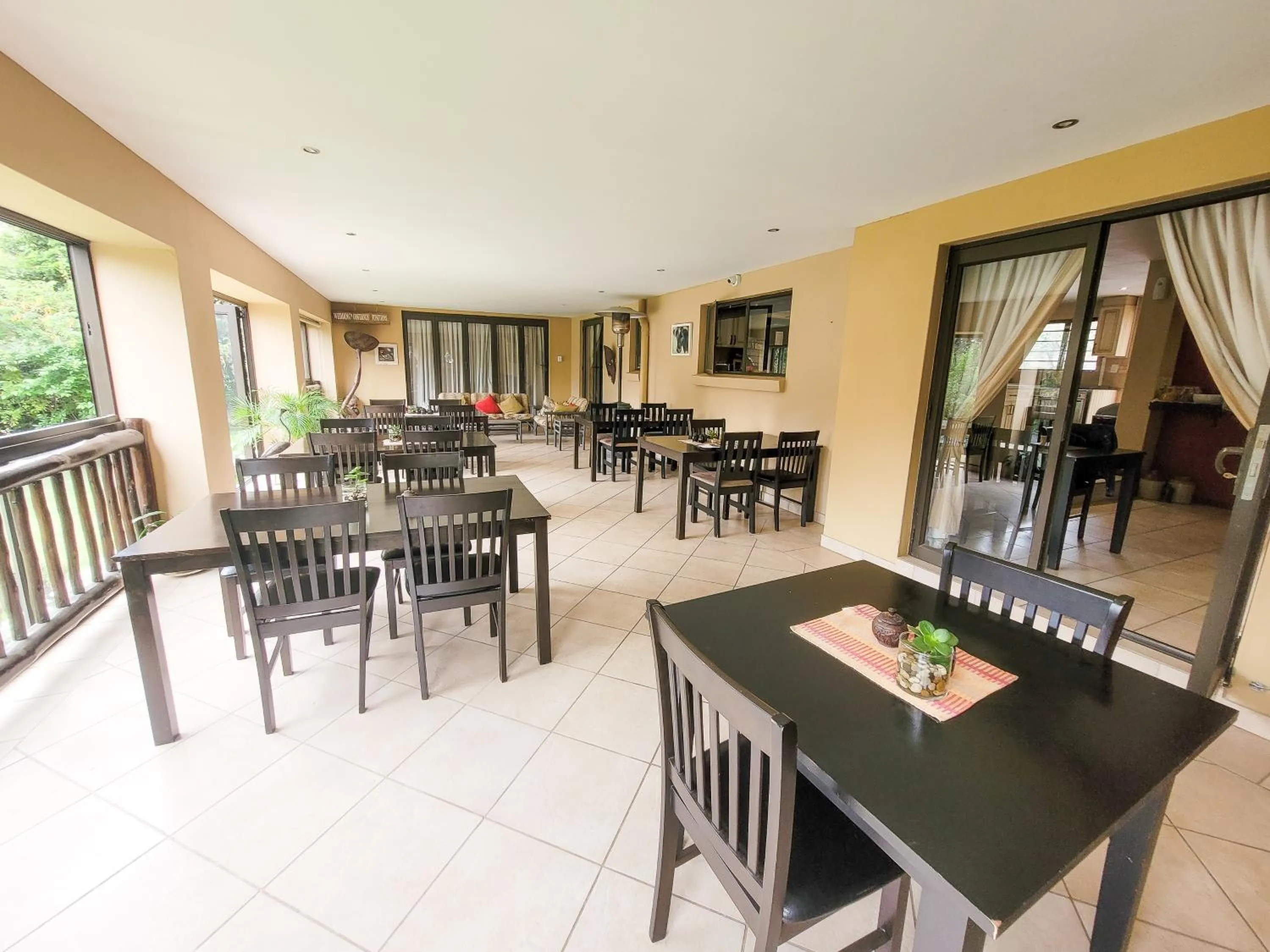 Patio in Blue Hills Lodge